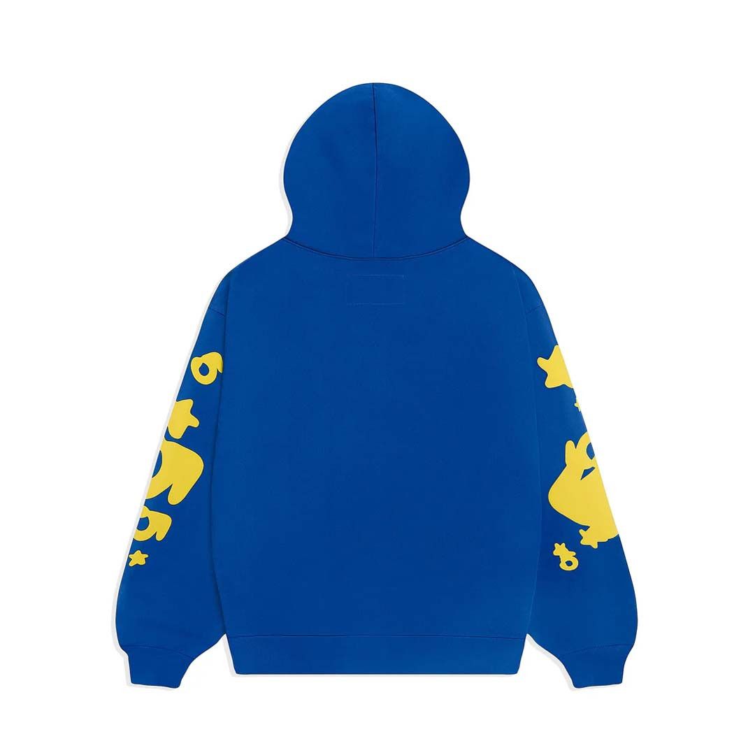 Sp5der TC Blue Beluga Hoodie Blue Size US L / EU 52-54 / 3 - 2 Thumbnail