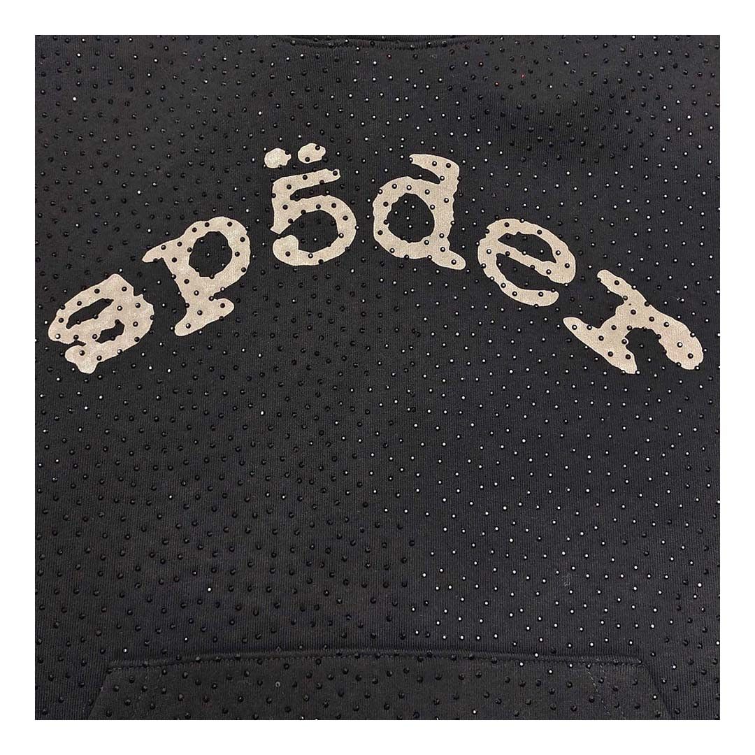 Sp5der Worldwide AOP Webstone Hoodie Black Size US M / EU 48-50 / 2 - 3 Thumbnail