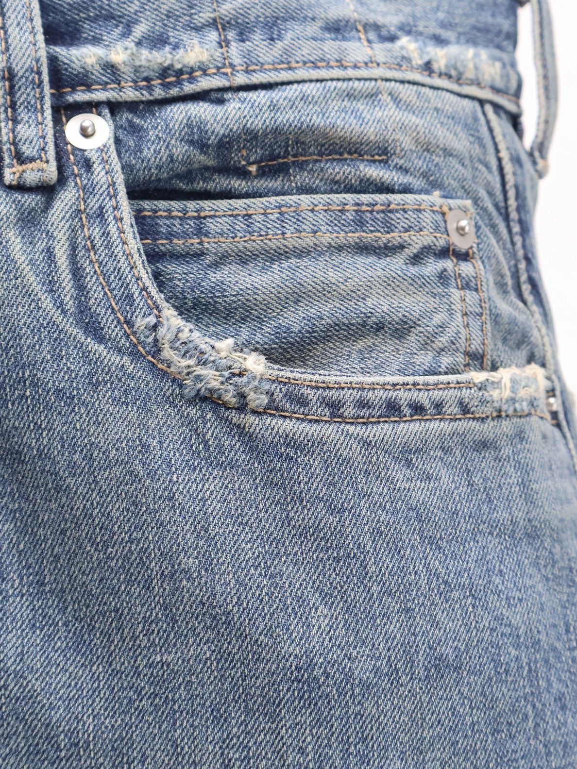 Rick Owens Drkshdw Drkshdw Blue denim jeans Tag Size 33 Men - USA Tariffs Included Size US 33 - 3 Thumbnail