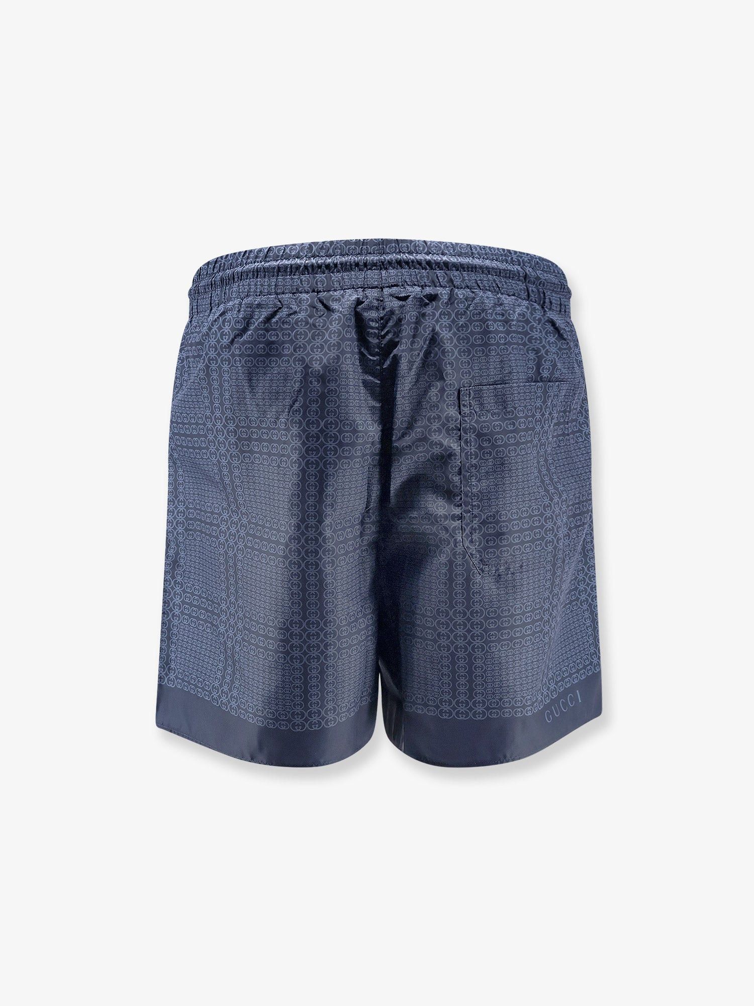 Gucci Gucci Nylon swim trunks with all-over Gucci Incrocio print Tag Size IT 48 Men - USA Tariffs Included Size US 32 / EU 48 - 2 Thumbnail