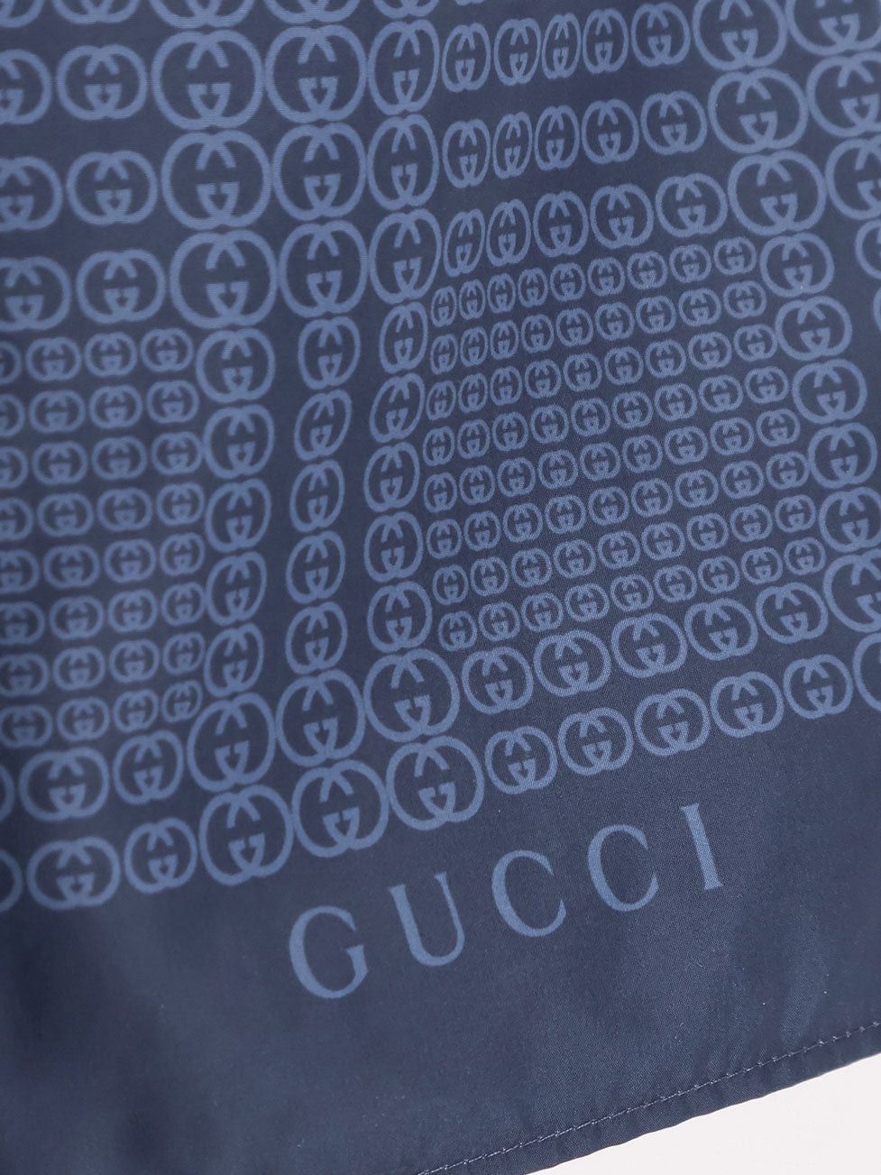 Gucci Gucci Nylon swim trunks with all-over Gucci Incrocio print Tag Size IT 48 Men - USA Tariffs Included Size US 32 / EU 48 - 3 Thumbnail