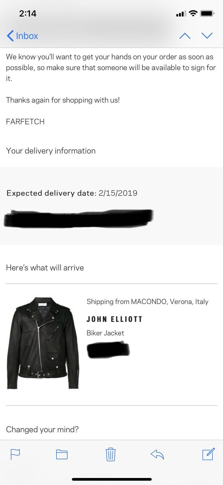 Blackmeans × John Elliott BRAND NEW John Elliott x Blackmeans Rider - Size XL/4 Size US XL / EU 56 / 4 - 8 Thumbnail