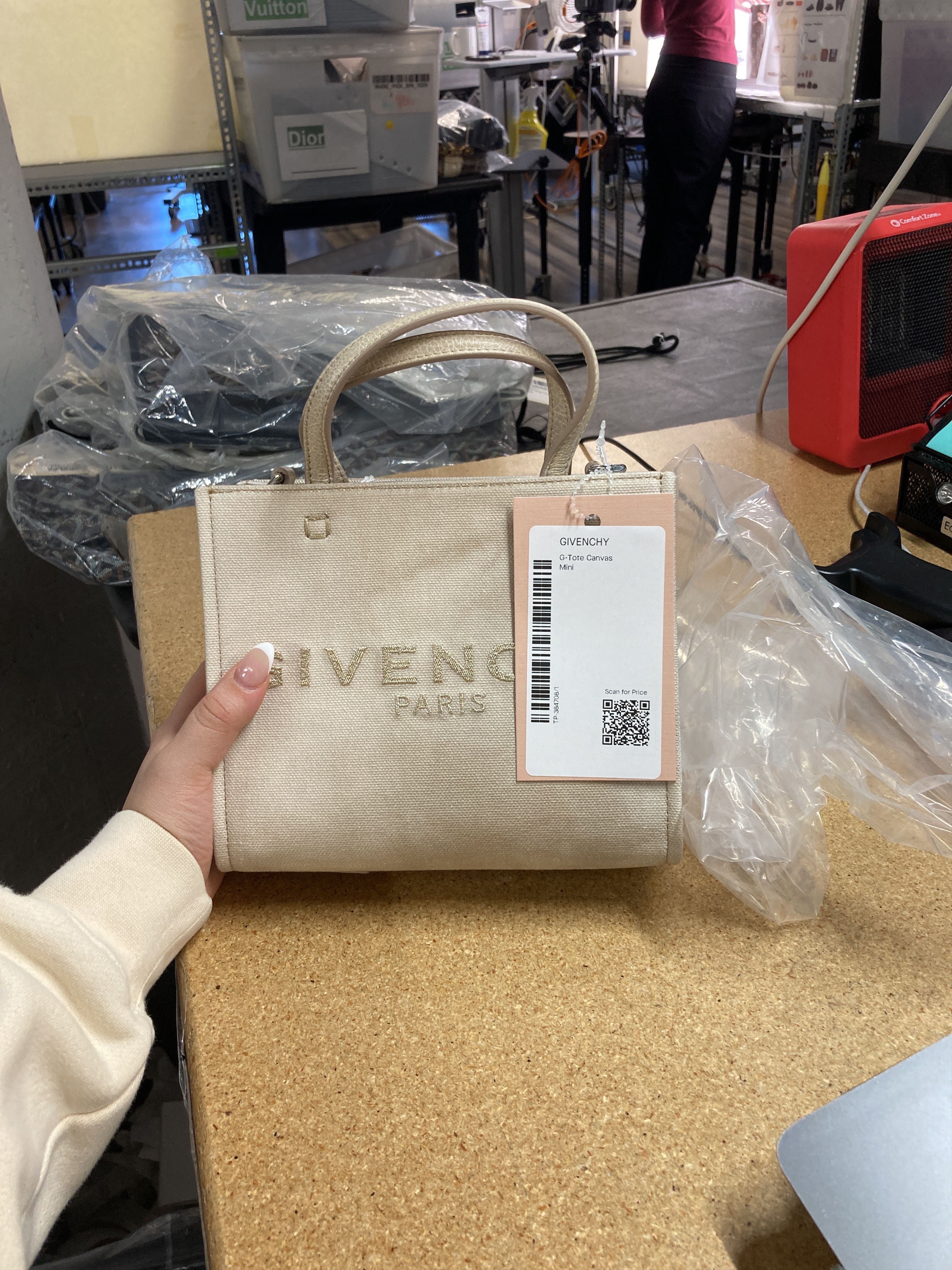 Givenchy G-Tote Printed Canvas Mini Size ONE SIZE - 5 Thumbnail