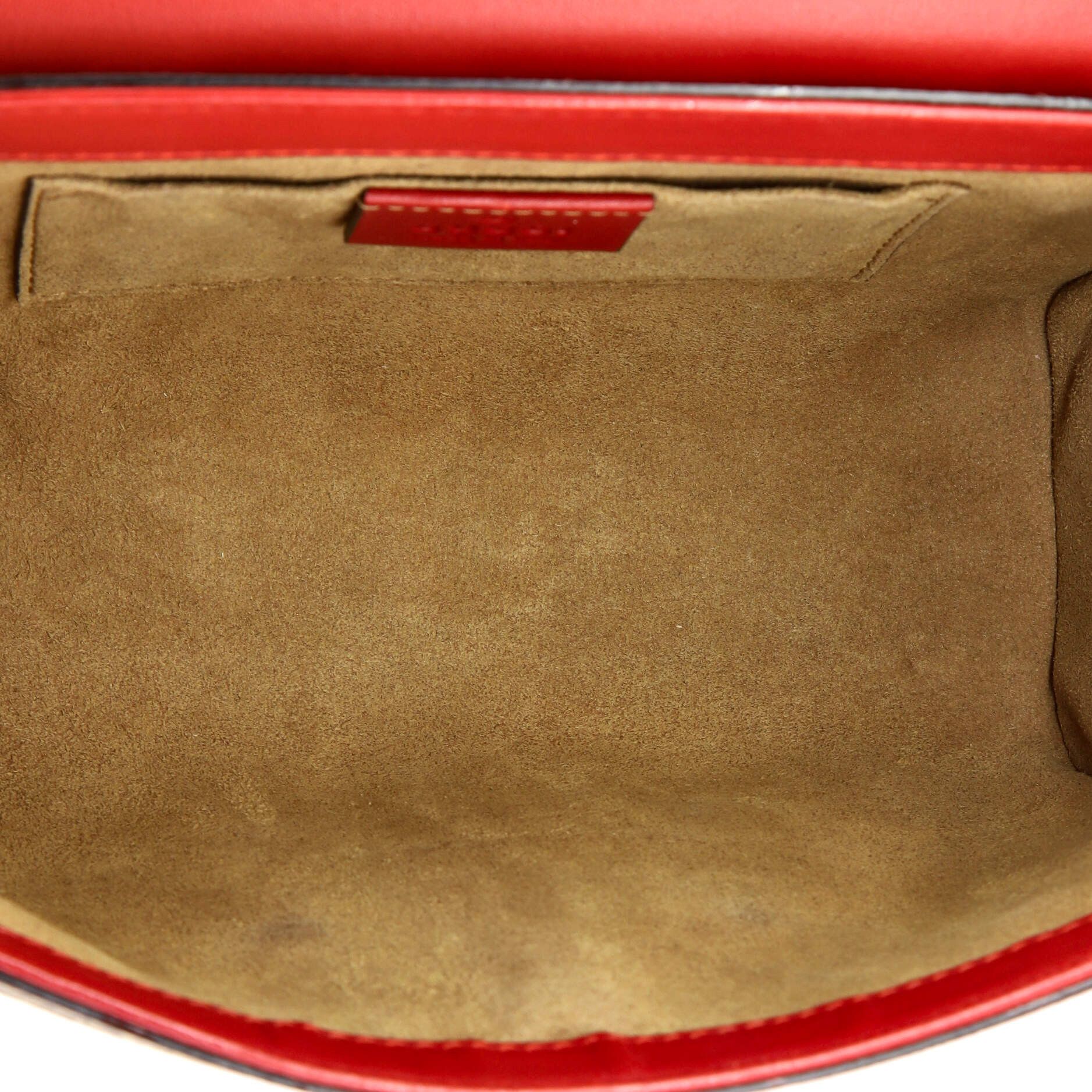 Gucci Padlock Shoulder Bag GG Coated Canvas and Leather Small Size ONE SIZE - 4 Thumbnail