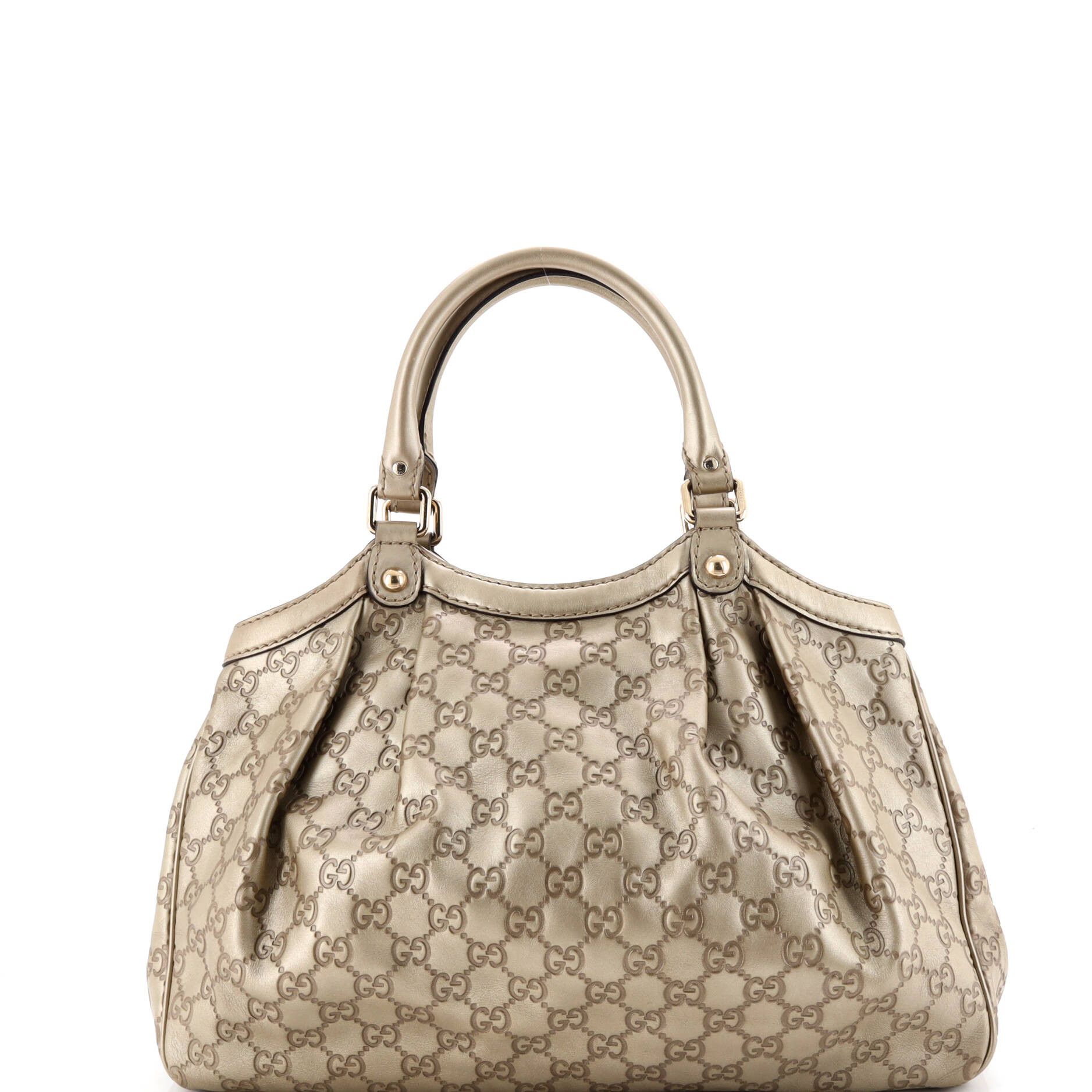 Gucci Sukey Tote GG Canvas with Leather Medium Size ONE SIZE - 2 Thumbnail