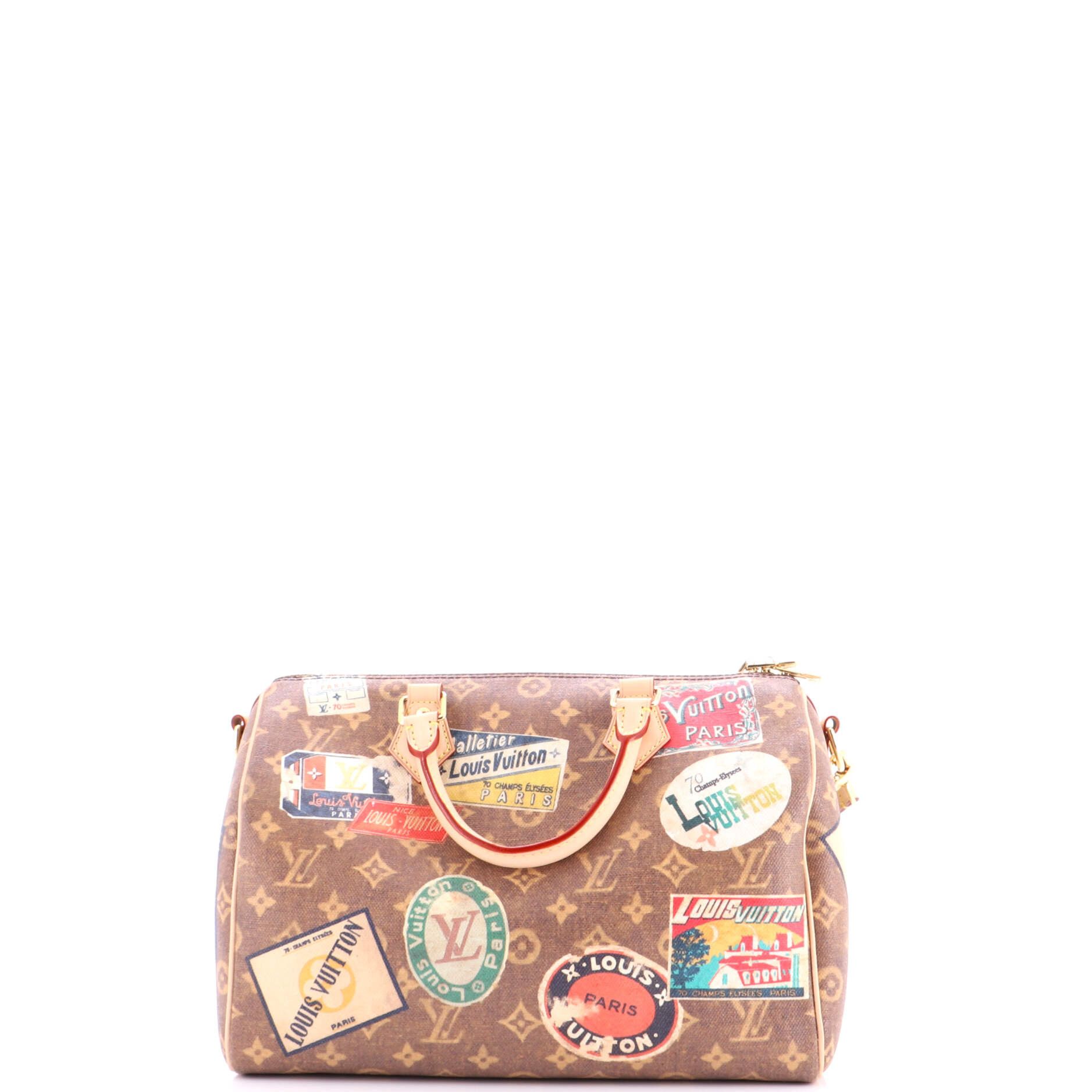 Louis Vuitton Speedy Bandouliere Bag Flight Mode Monogram Canvas 30 Size ONE SIZE - 2 Thumbnail
