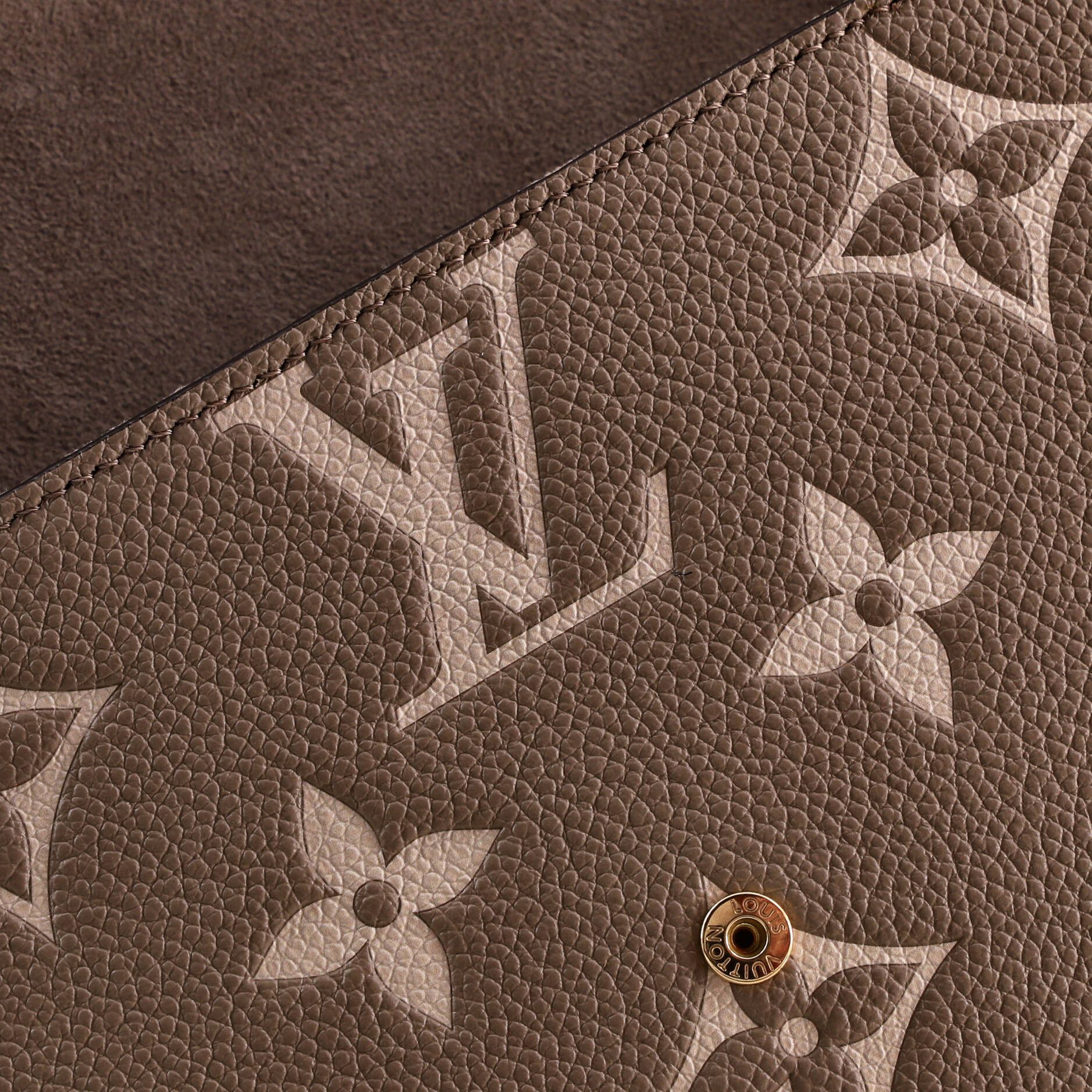 Louis Vuitton Felicie Pochette Bicolor Monogram Empreinte Giant Size ONE SIZE - 7 Thumbnail