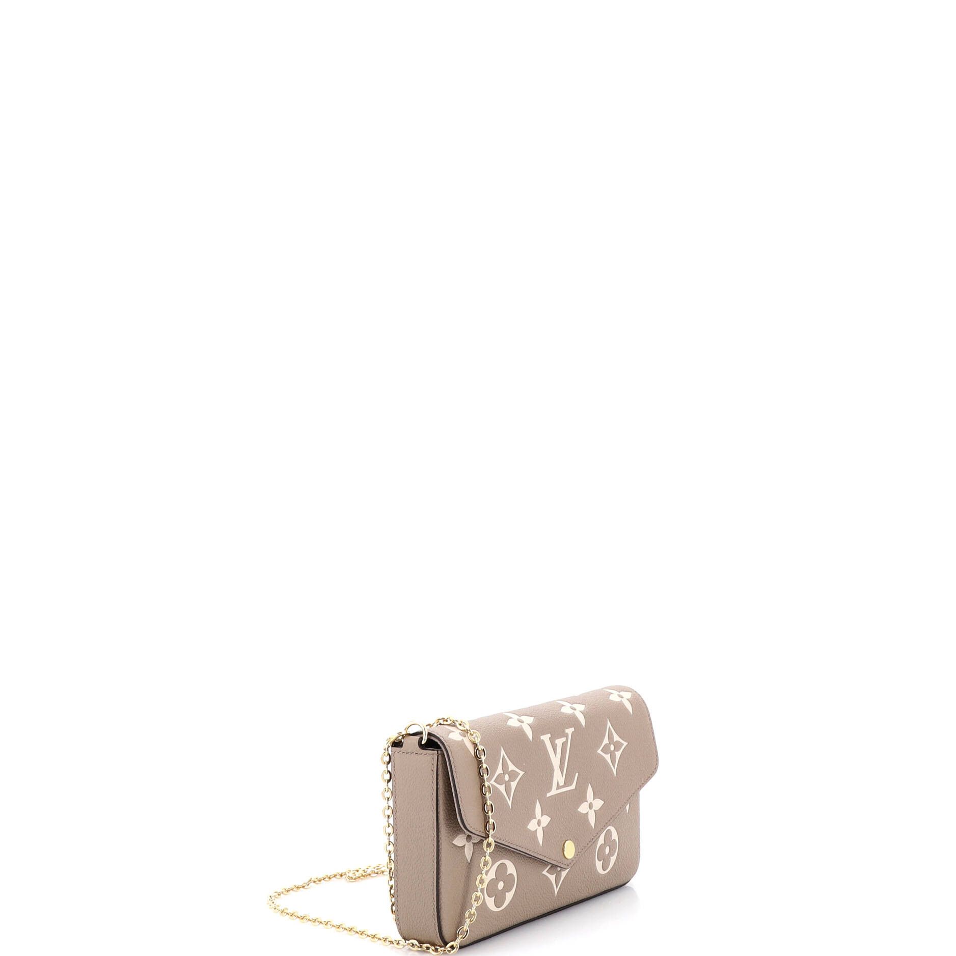 Louis Vuitton Felicie Pochette Bicolor Monogram Empreinte Giant Size ONE SIZE - 2 Thumbnail