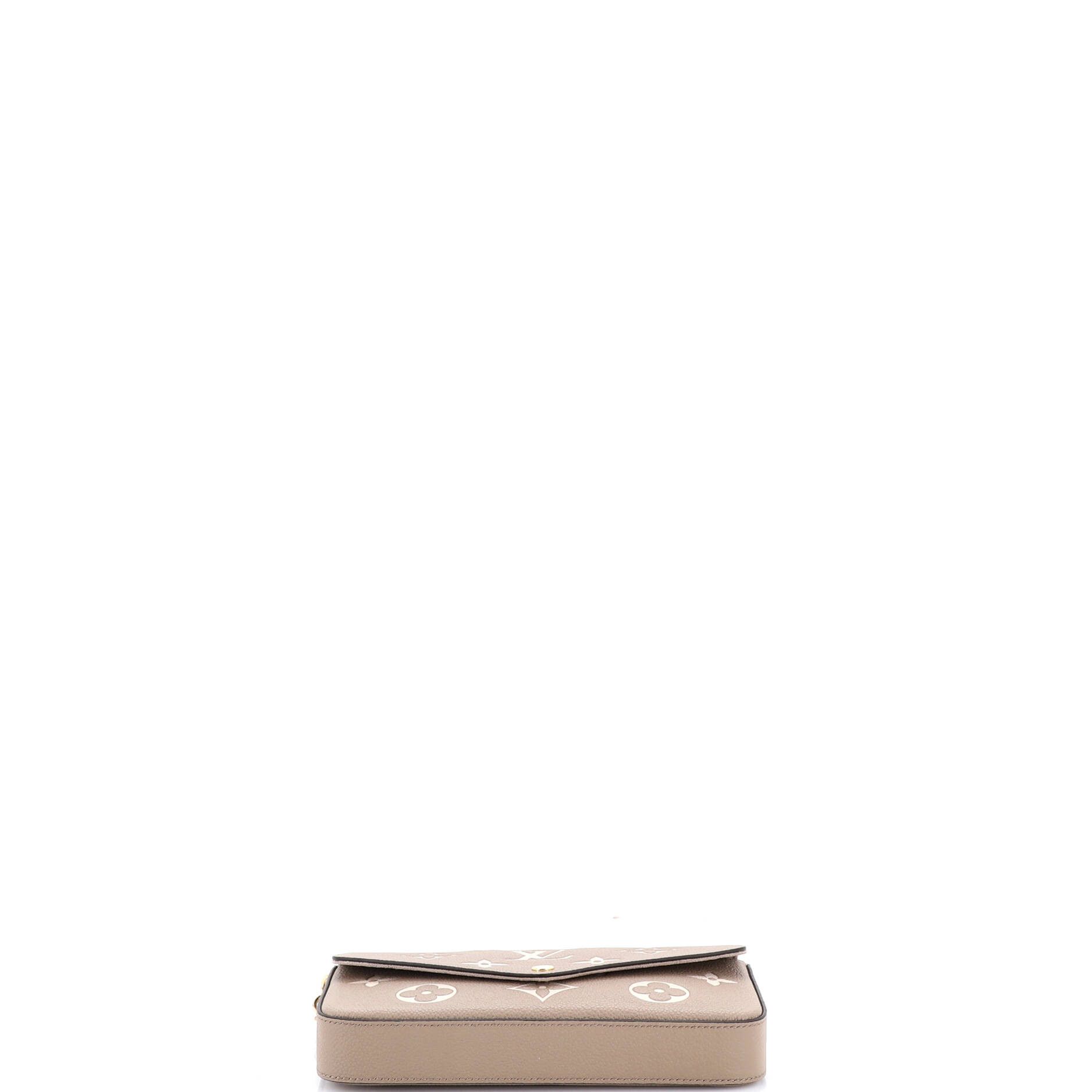 Louis Vuitton Felicie Pochette Bicolor Monogram Empreinte Giant Size ONE SIZE - 4 Thumbnail
