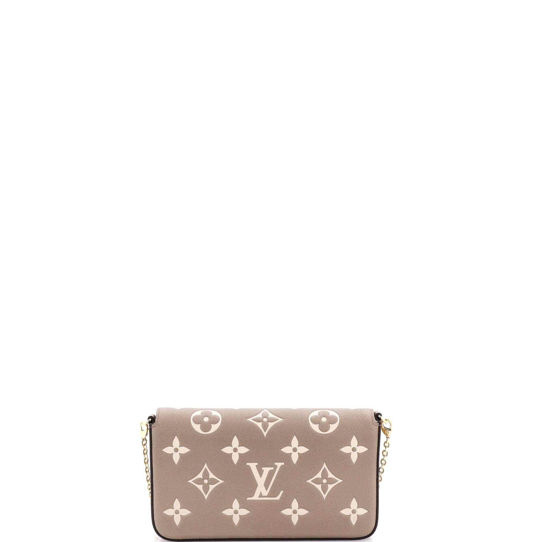 Louis Vuitton Felicie Pochette Bicolor Monogram Empreinte Giant Size ONE SIZE - 3 Thumbnail