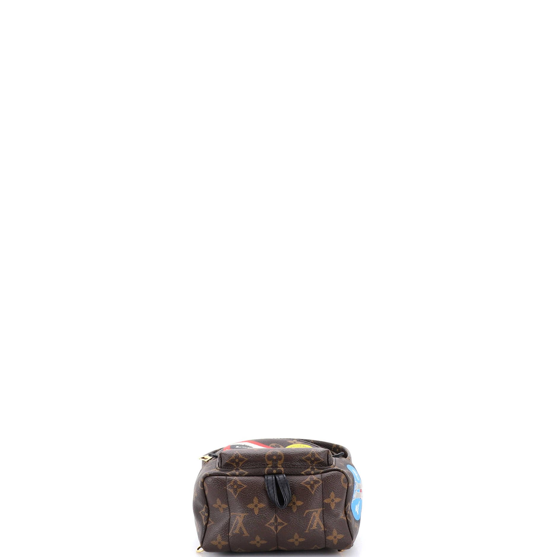 Louis Vuitton Palm Springs Backpack Limited Edition World Tour Monogram Canvas Mini Size ONE SIZE - 3 Thumbnail