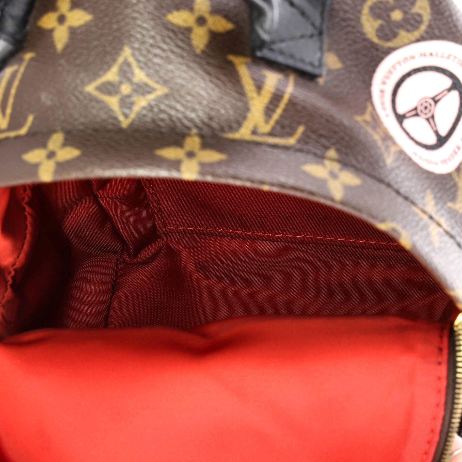 Louis Vuitton Palm Springs Backpack Limited Edition World Tour Monogram Canvas Mini Size ONE SIZE - 4 Thumbnail