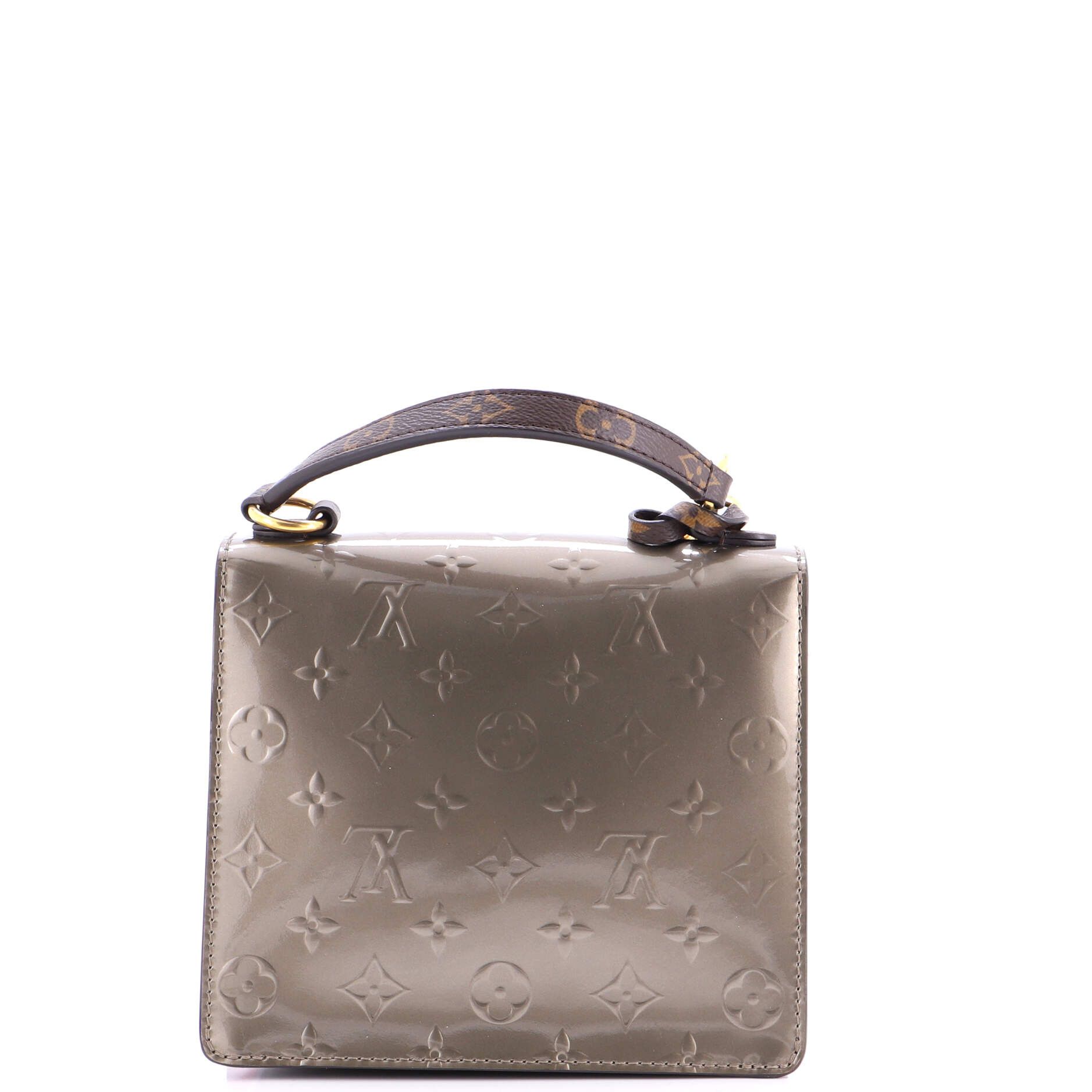 Louis Vuitton Spring Street NM Handbag Monogram Vernis with Monogram Canvas Size ONE SIZE - 2 Thumbnail
