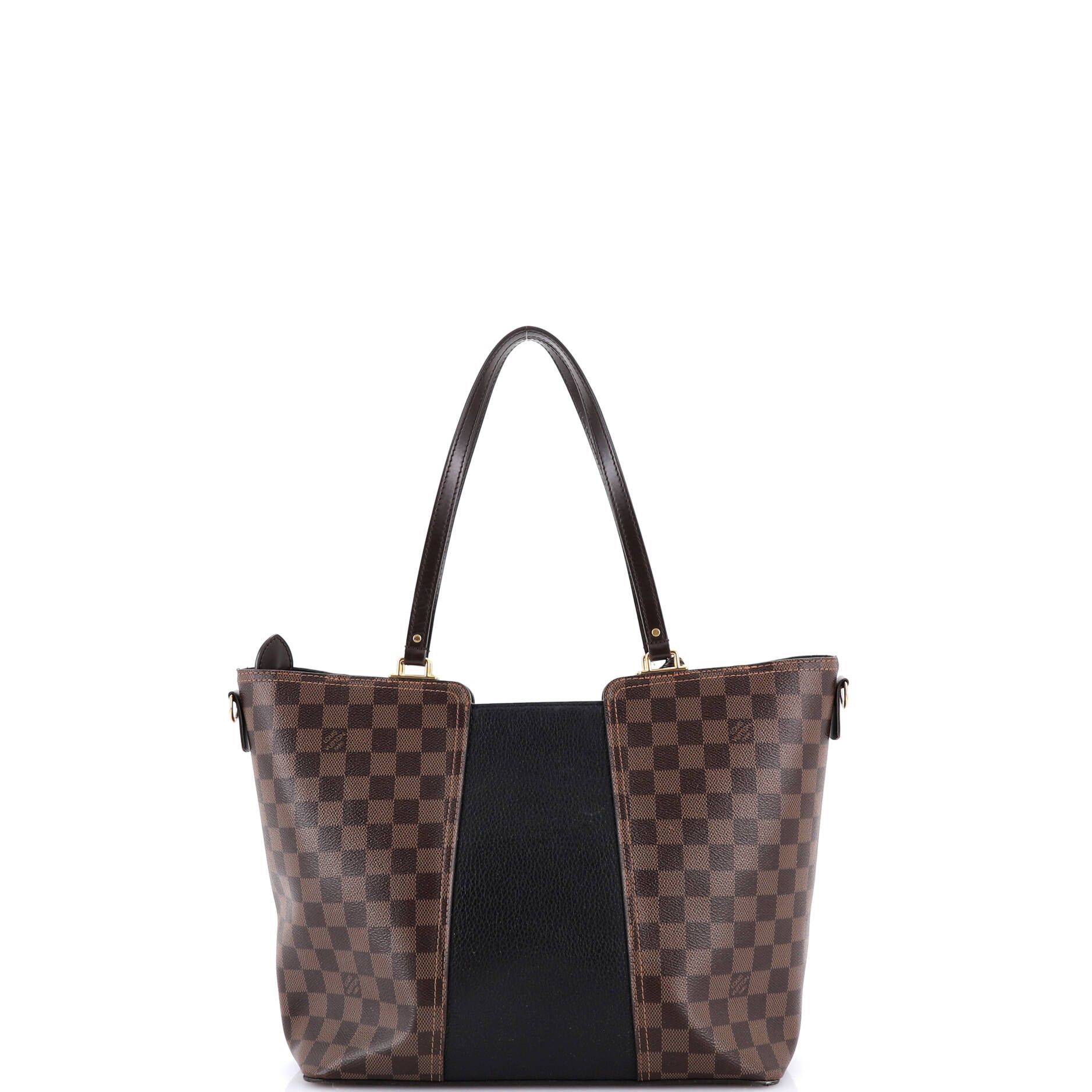 Louis Vuitton Jersey Handbag Damier with Leather Size ONE SIZE - 2 Thumbnail
