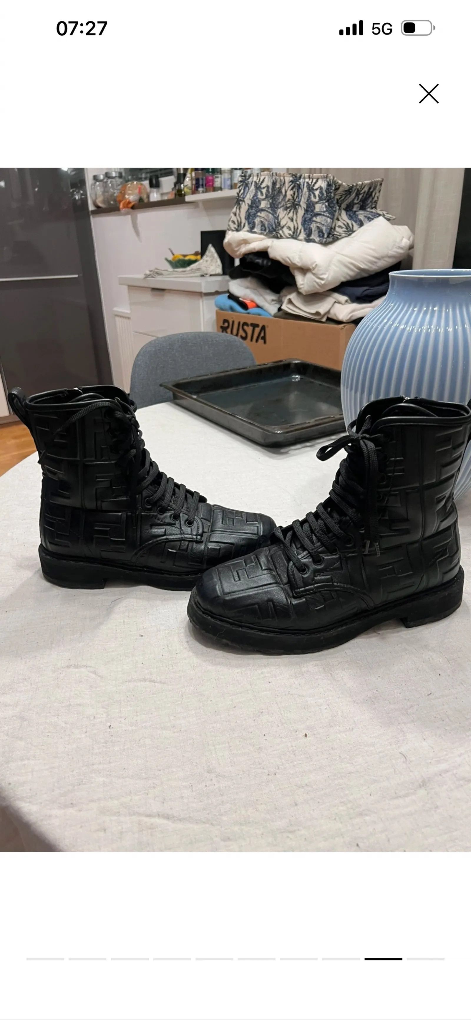 Fendi Fendi Fendi Biker boots Boots Size US 6 / IT 36 - 6 Thumbnail