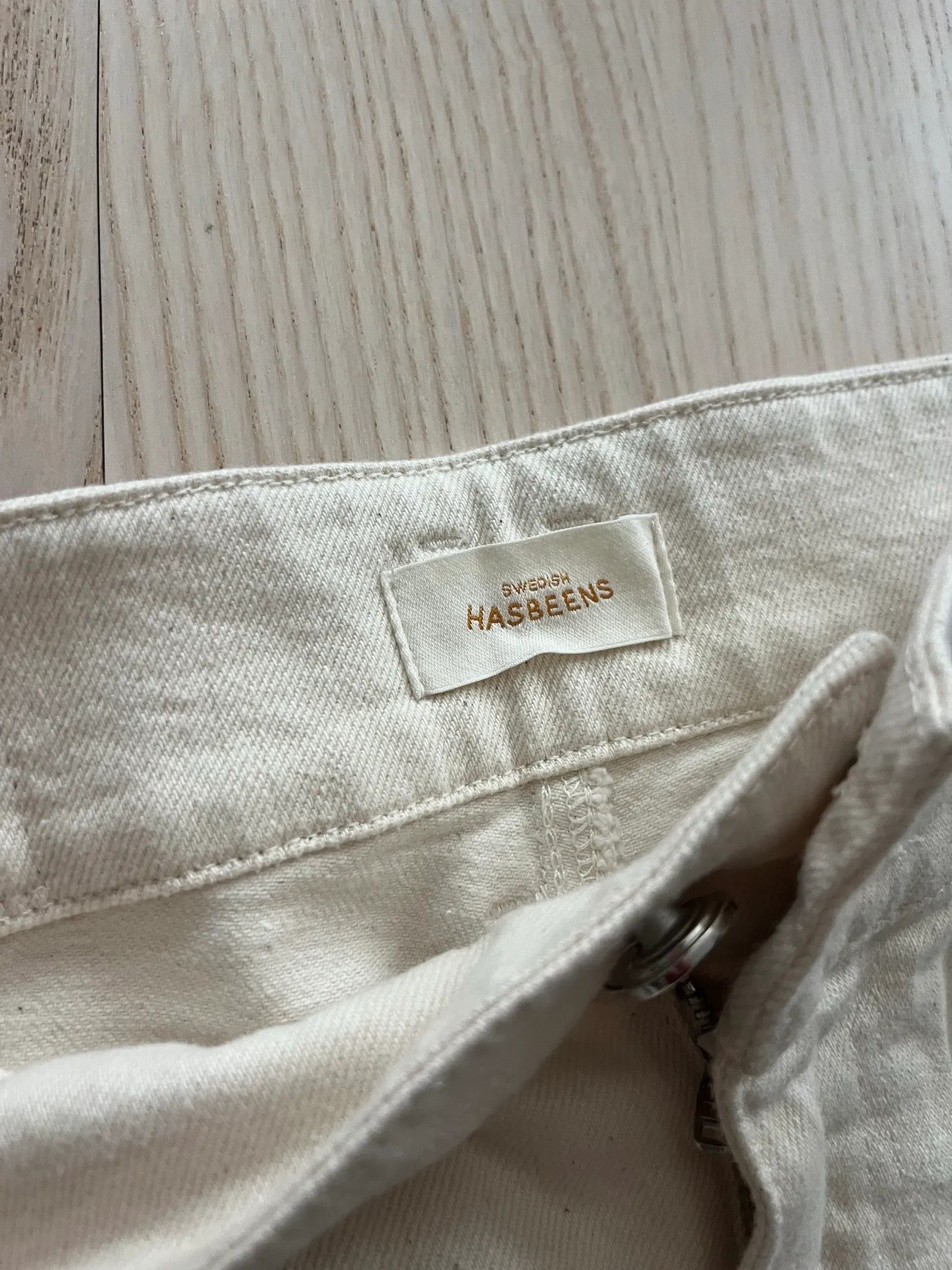 Swedish Hasbeens Swedish Hasbeens Short boot cut pants Jeans Size 30" / US 8 / IT 44 - 2 Thumbnail