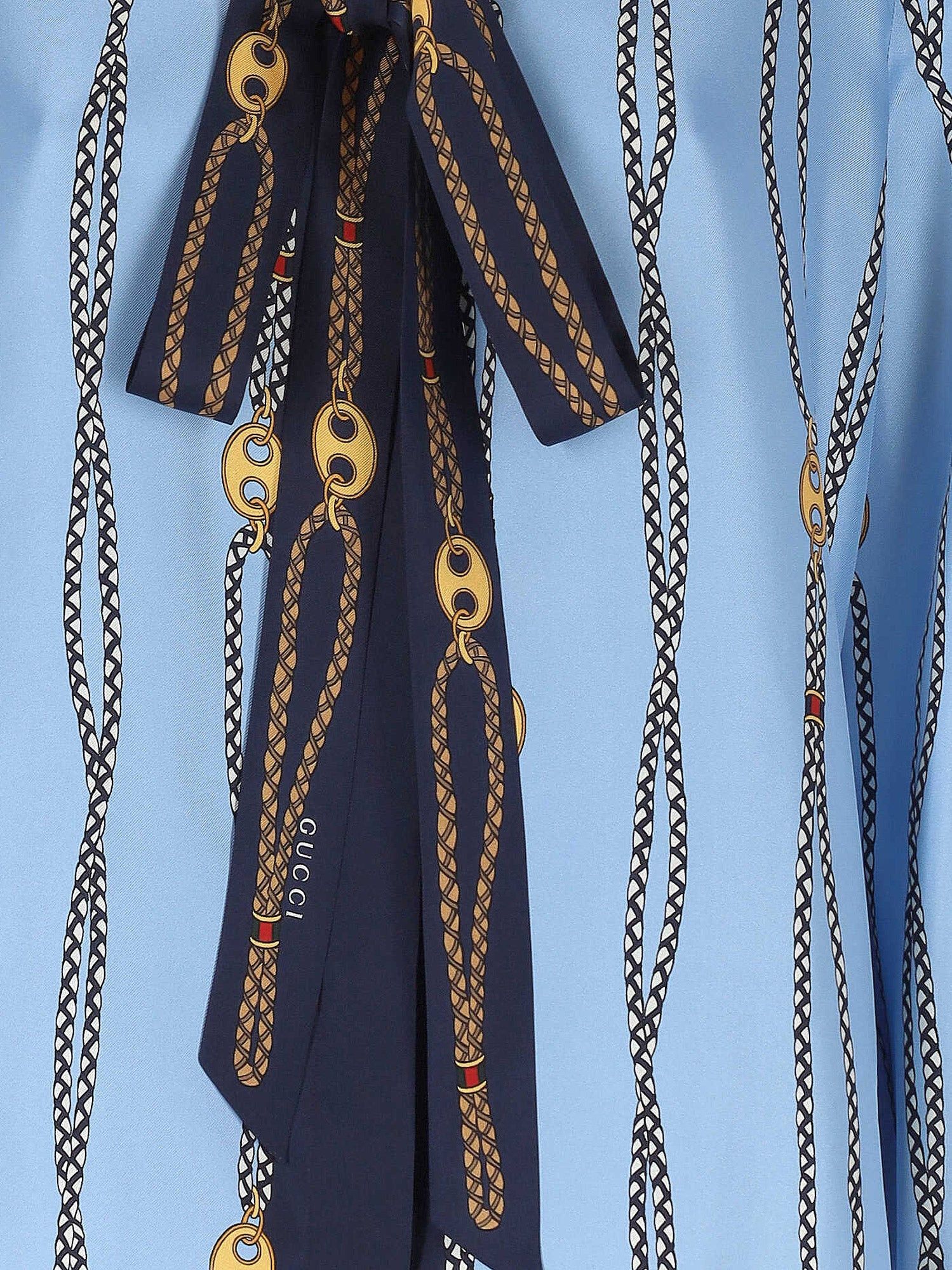 Gucci Gucci Printed silk twill shirt Tag Size IT 42 Women - USA Tariffs Included Size M / US 6-8 / IT 42-44 - 3 Thumbnail