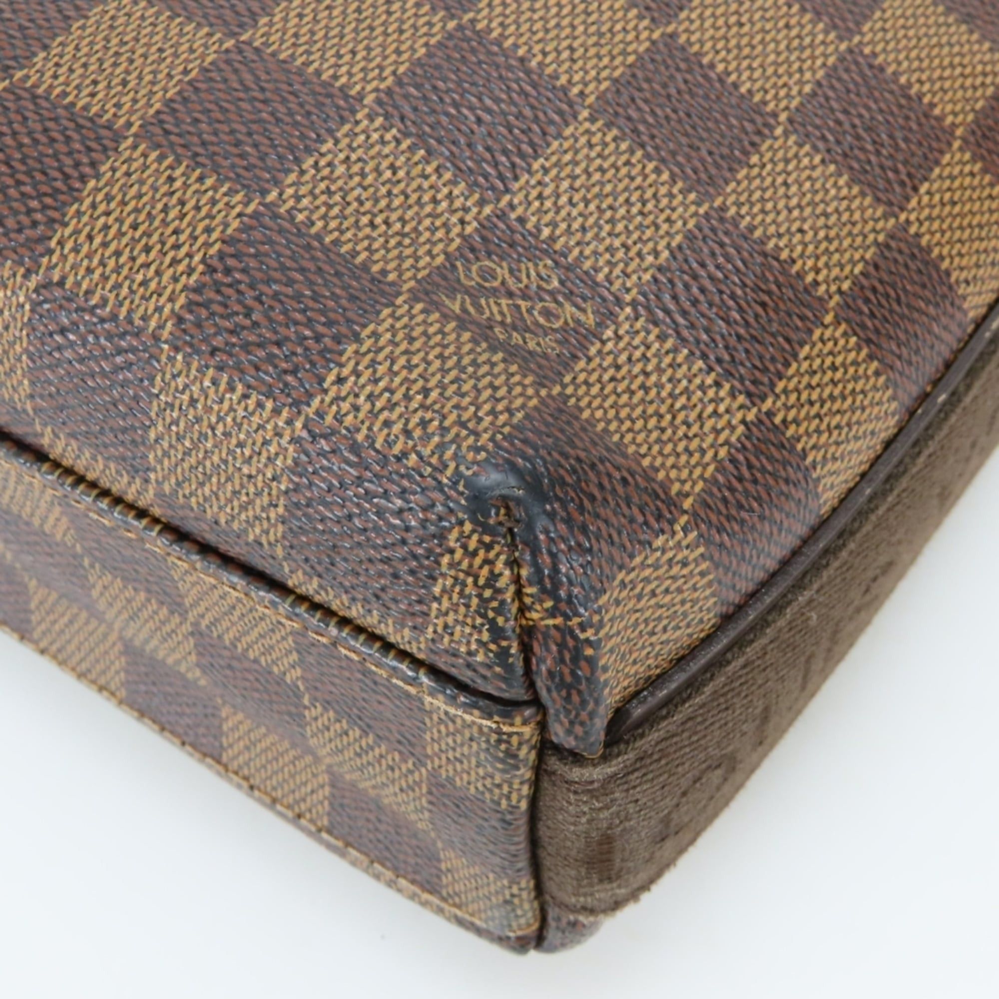 Louis Vuitton Louis Vuitton Trotter Bobur Shoulder Bag N41135 Damier Leather Ebene Brown Women's LOUIS VUITTON Size ONE SIZE - 8 Thumbnail