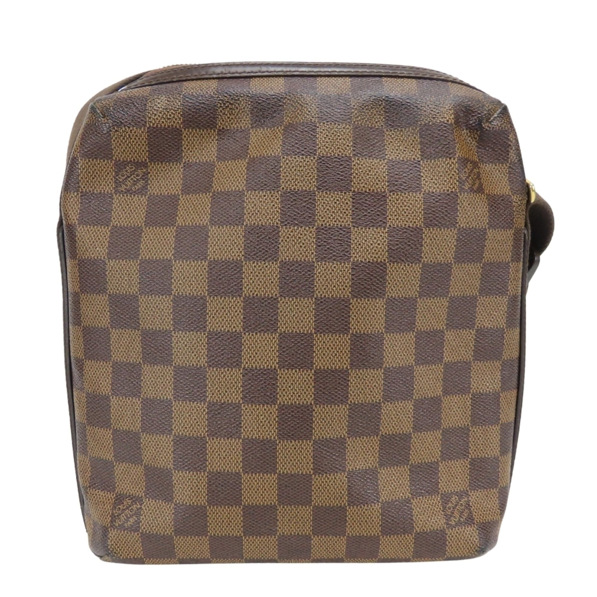 Louis Vuitton Louis Vuitton Trotter Bobur Shoulder Bag N41135 Damier Leather Ebene Brown Women's LOUIS VUITTON Size ONE SIZE - 5 Thumbnail