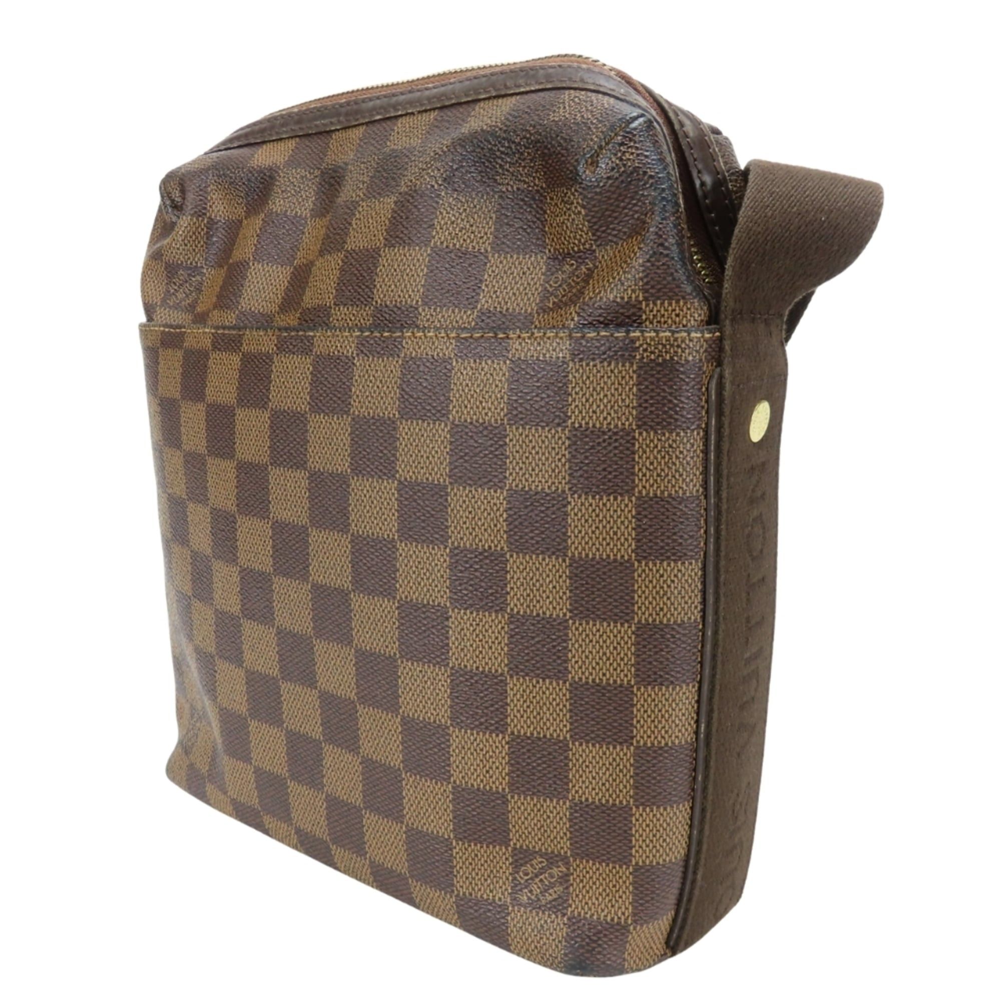 Louis Vuitton Louis Vuitton Trotter Bobur Shoulder Bag N41135 Damier Leather Ebene Brown Women's LOUIS VUITTON Size ONE SIZE - 3 Thumbnail