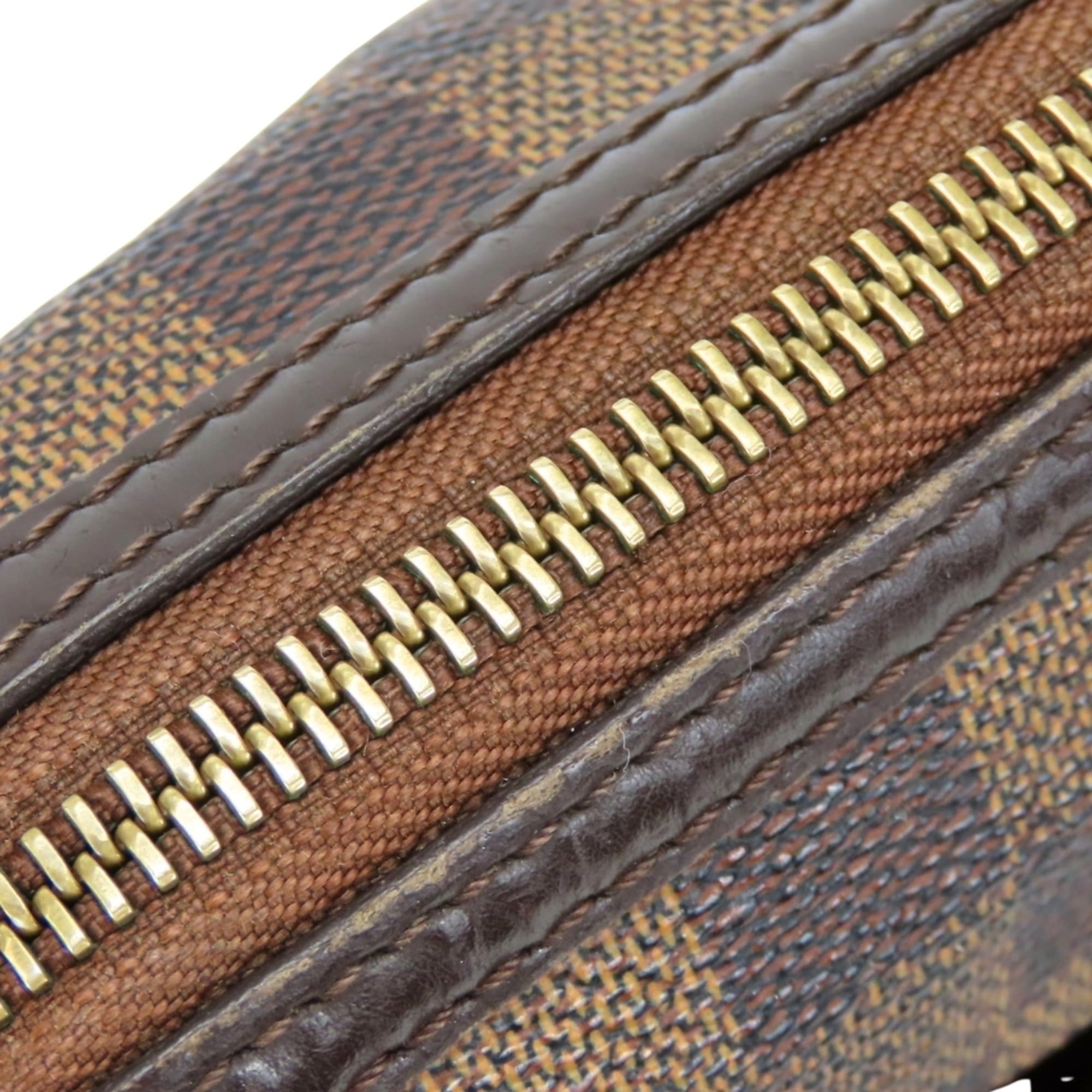 Louis Vuitton Louis Vuitton Trotter Bobur Shoulder Bag N41135 Damier Leather Ebene Brown Women's LOUIS VUITTON Size ONE SIZE - 20 Thumbnail