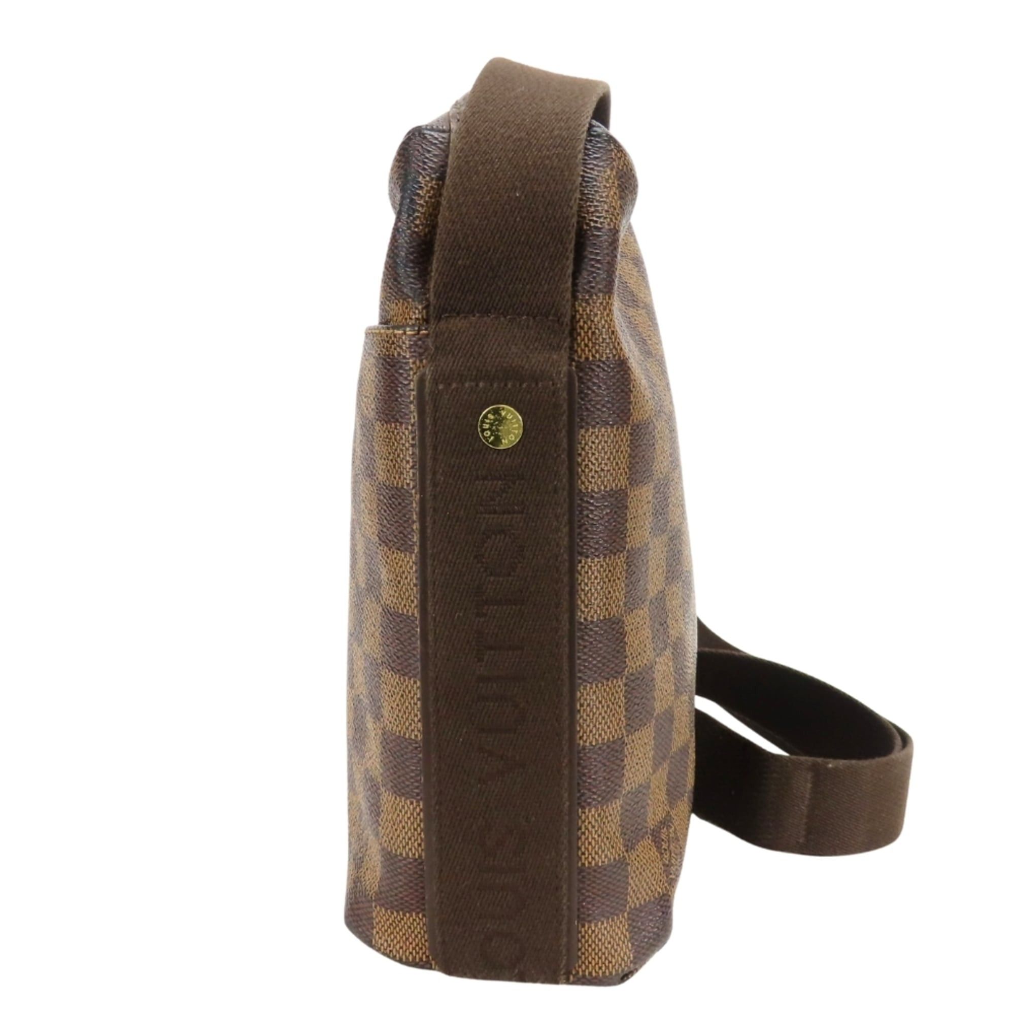 Louis Vuitton Louis Vuitton Trotter Bobur Shoulder Bag N41135 Damier Leather Ebene Brown Women's LOUIS VUITTON Size ONE SIZE - 4 Thumbnail
