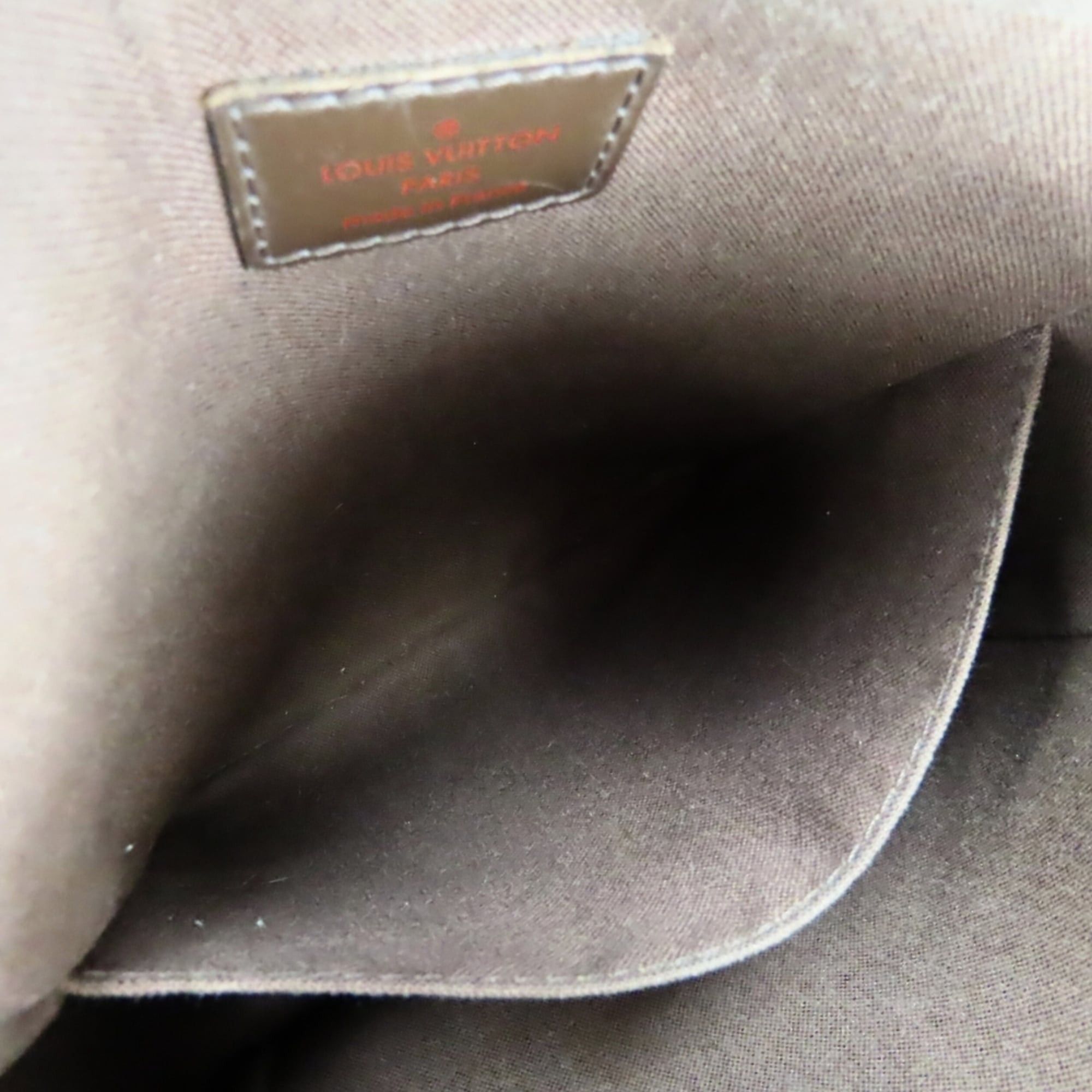 Louis Vuitton Louis Vuitton Trotter Bobur Shoulder Bag N41135 Damier Leather Ebene Brown Women's LOUIS VUITTON Size ONE SIZE - 24 Thumbnail