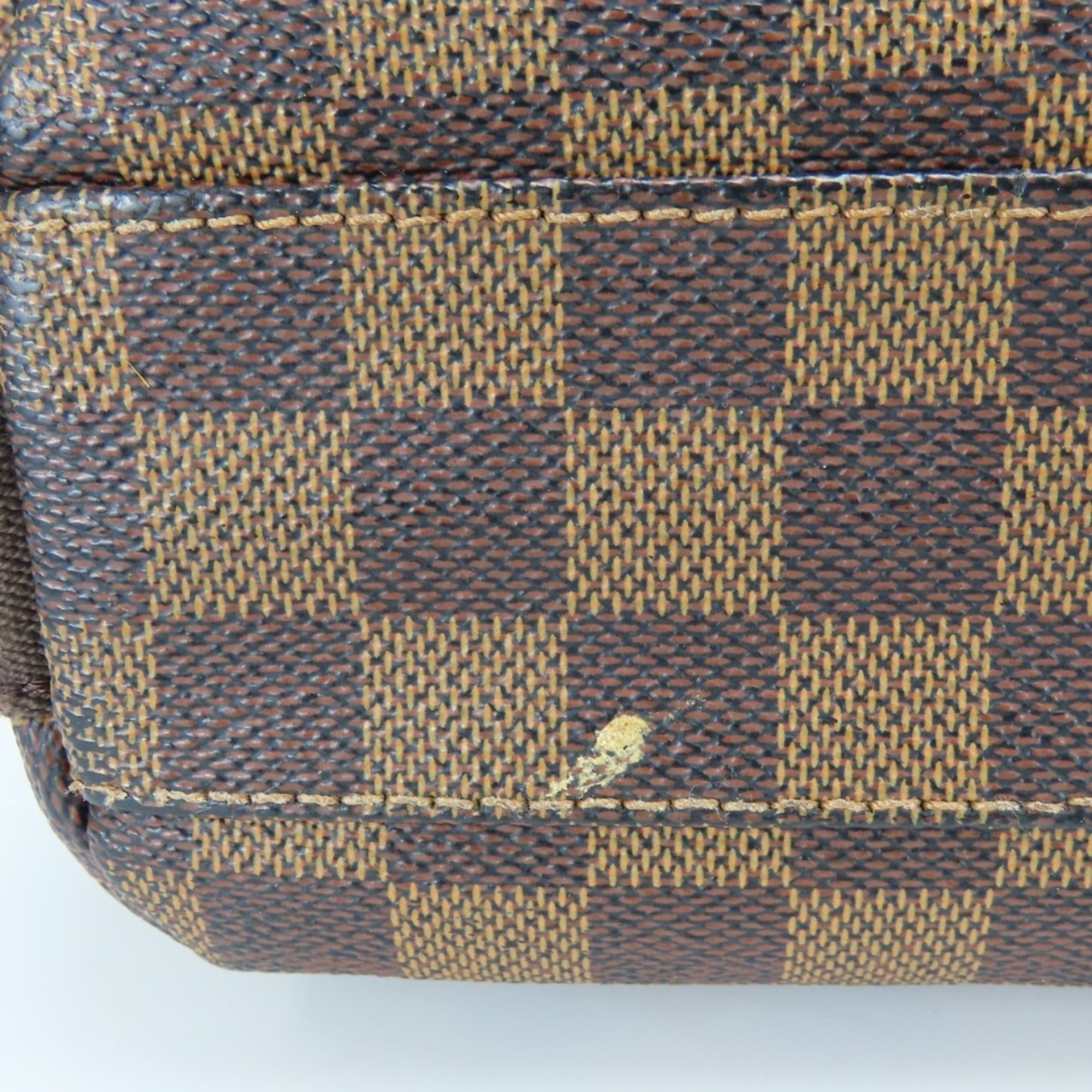 Louis Vuitton Louis Vuitton Trotter Bobur Shoulder Bag N41135 Damier Leather Ebene Brown Women's LOUIS VUITTON Size ONE SIZE - 9 Thumbnail