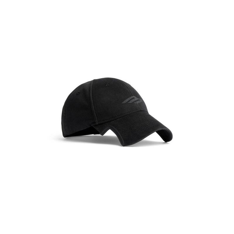 Balenciaga 3b stencil cap in black Size ONE SIZE - 2 Thumbnail