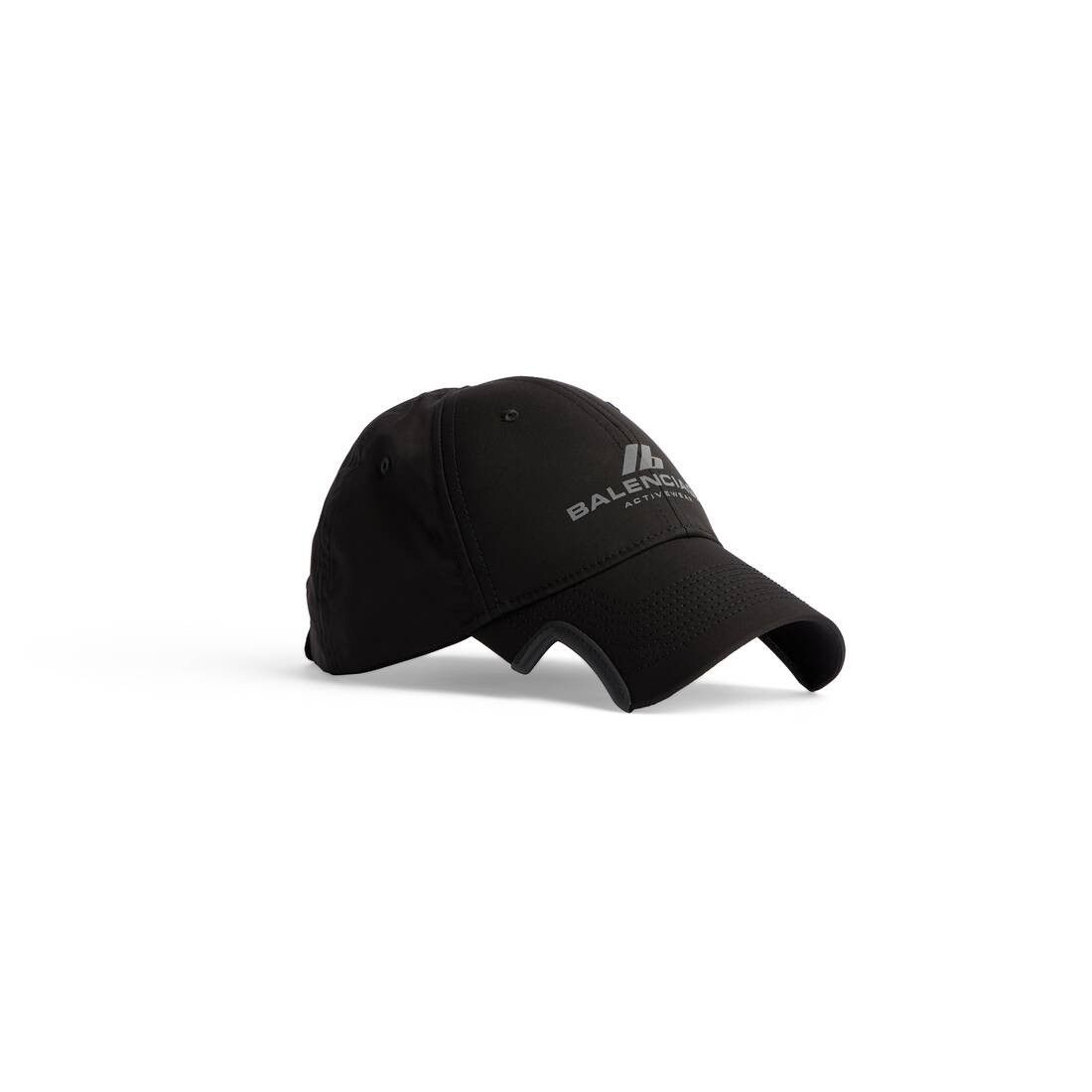 Balenciaga activewear cap in black Size ONE SIZE - 2 Thumbnail
