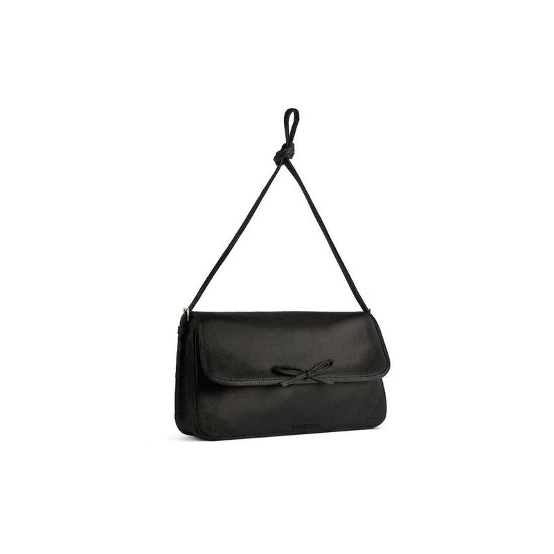 Balenciaga leopolda pochette in black Size ONE SIZE - 4 Thumbnail
