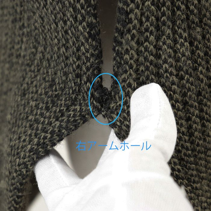 Gucci Gucci Gucci Alpaca Wool Knit Poncho Textile Tops DUTY FREE for USA Size ONE SIZE - 9 Thumbnail
