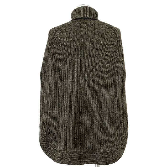 Gucci Gucci Gucci Alpaca Wool Knit Poncho Textile Tops DUTY FREE for USA Size ONE SIZE - 7 Thumbnail