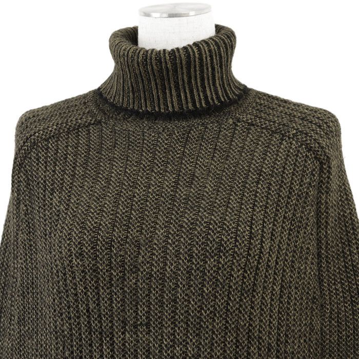 Gucci Gucci Gucci Alpaca Wool Knit Poncho Textile Tops DUTY FREE for USA Size ONE SIZE - 2 Thumbnail