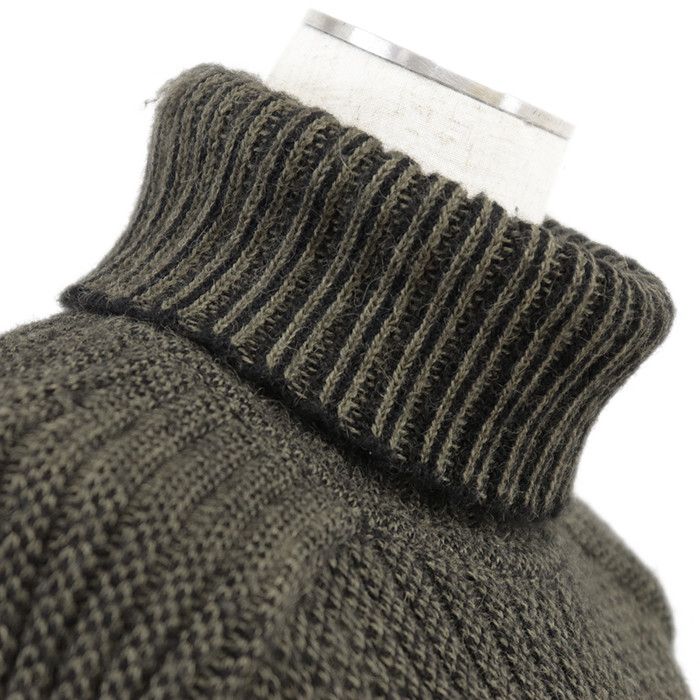Gucci Gucci Gucci Alpaca Wool Knit Poncho Textile Tops DUTY FREE for USA Size ONE SIZE - 12 Thumbnail