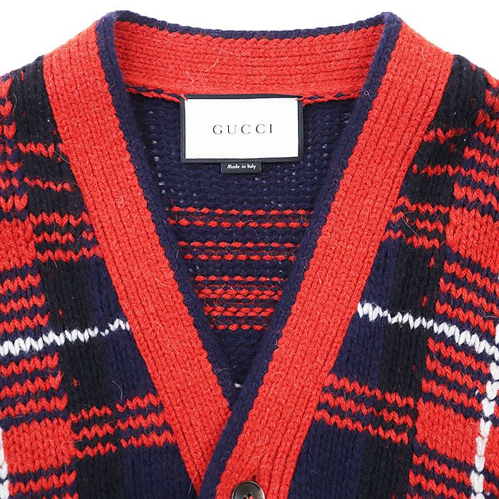 Gucci Gucci Gucci Wool Alpaca Cardigan Textile Tops DUTY FREE for USA Size ONE SIZE - 9 Thumbnail