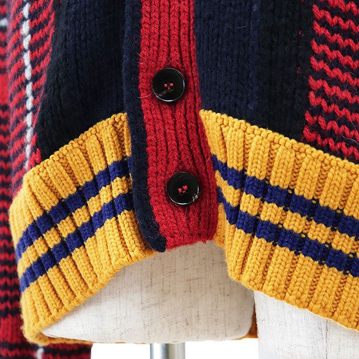 Gucci Gucci Gucci Wool Alpaca Cardigan Textile Tops DUTY FREE for USA Size ONE SIZE - 5 Thumbnail