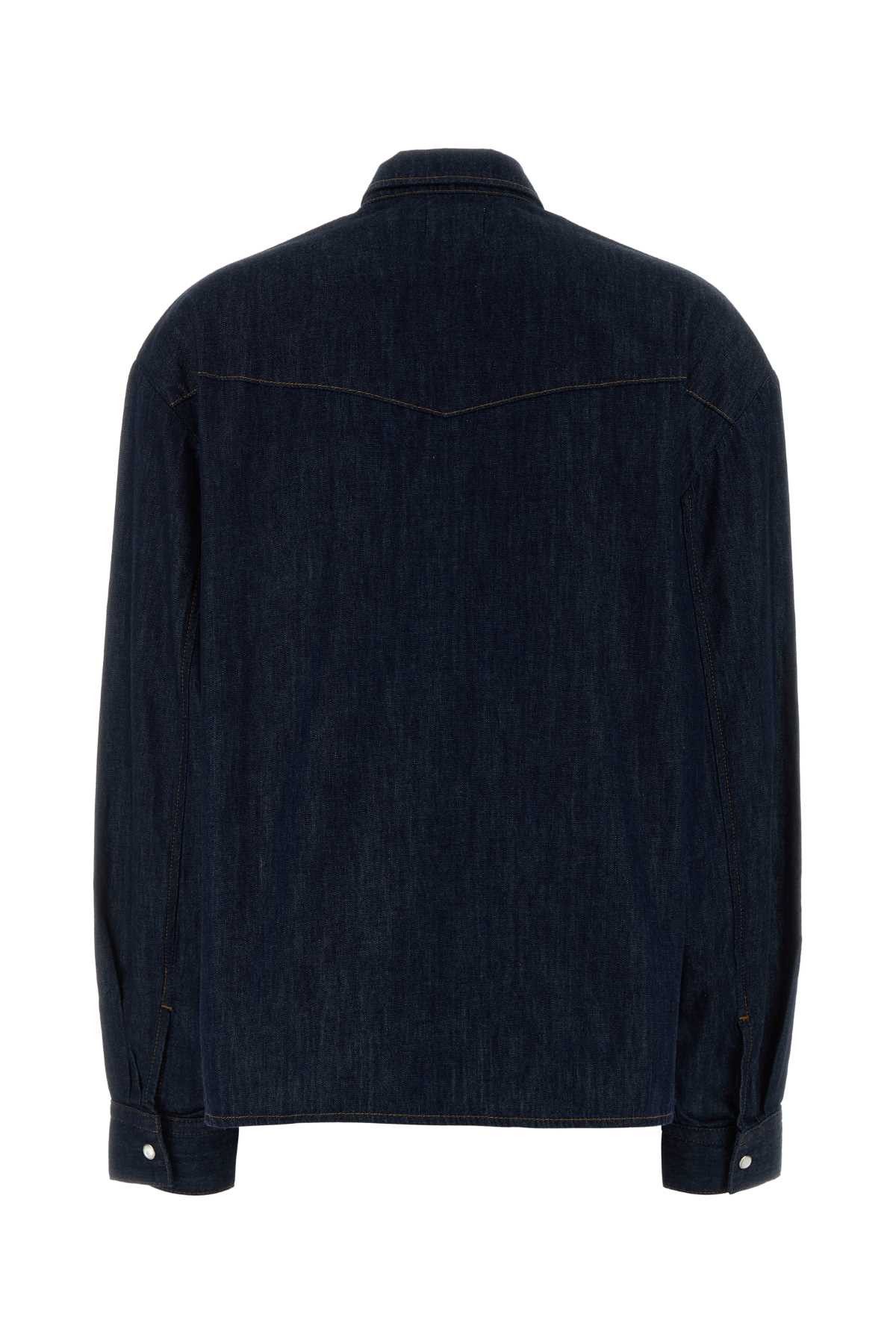 KHAITE Denim Grenon Shirt Size S / US 4 / IT 40 - 2 Thumbnail
