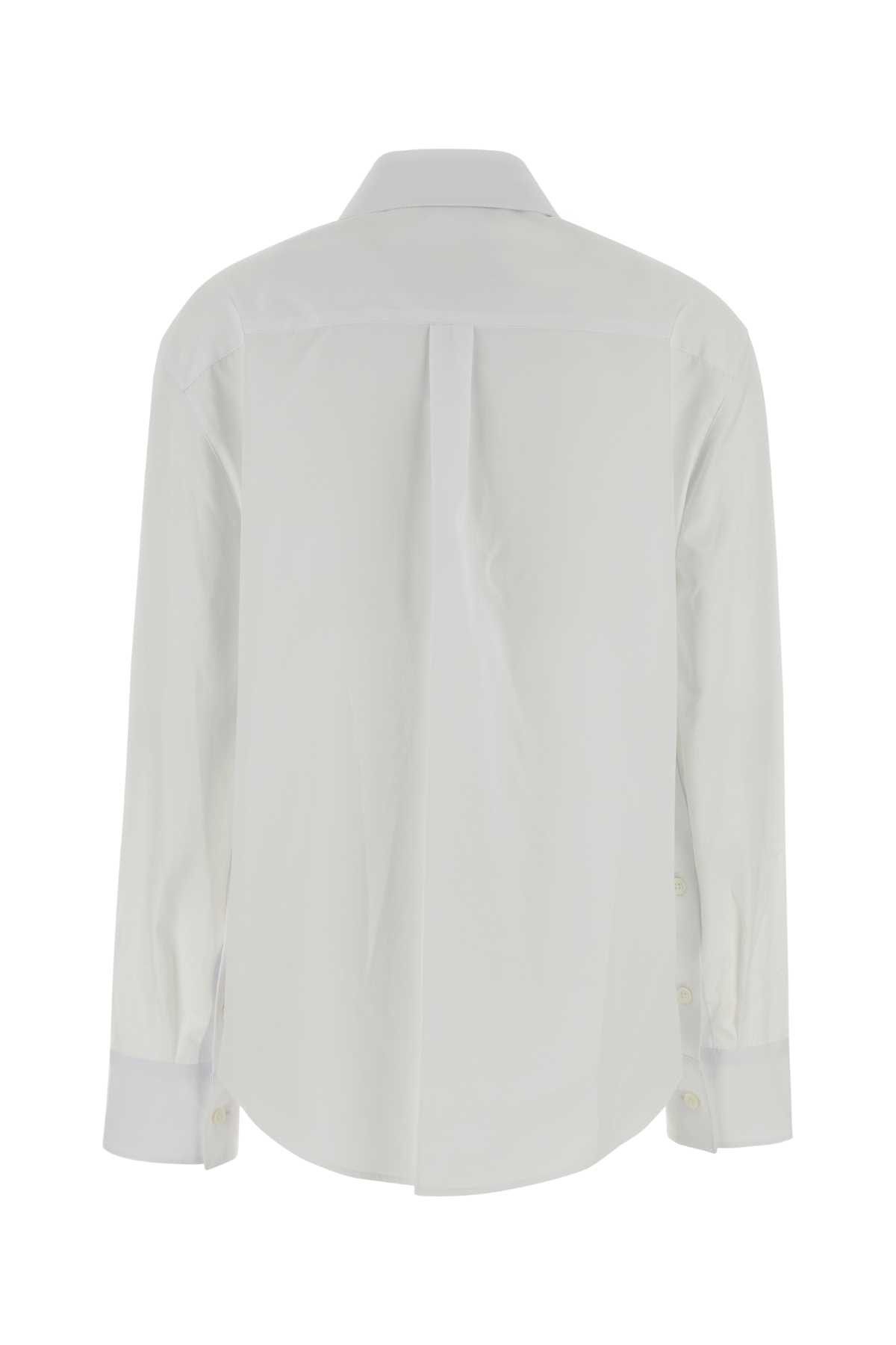 Courreges White Cotton Shirt Size XS / US 0-2 / IT 36-38 - 2 Thumbnail