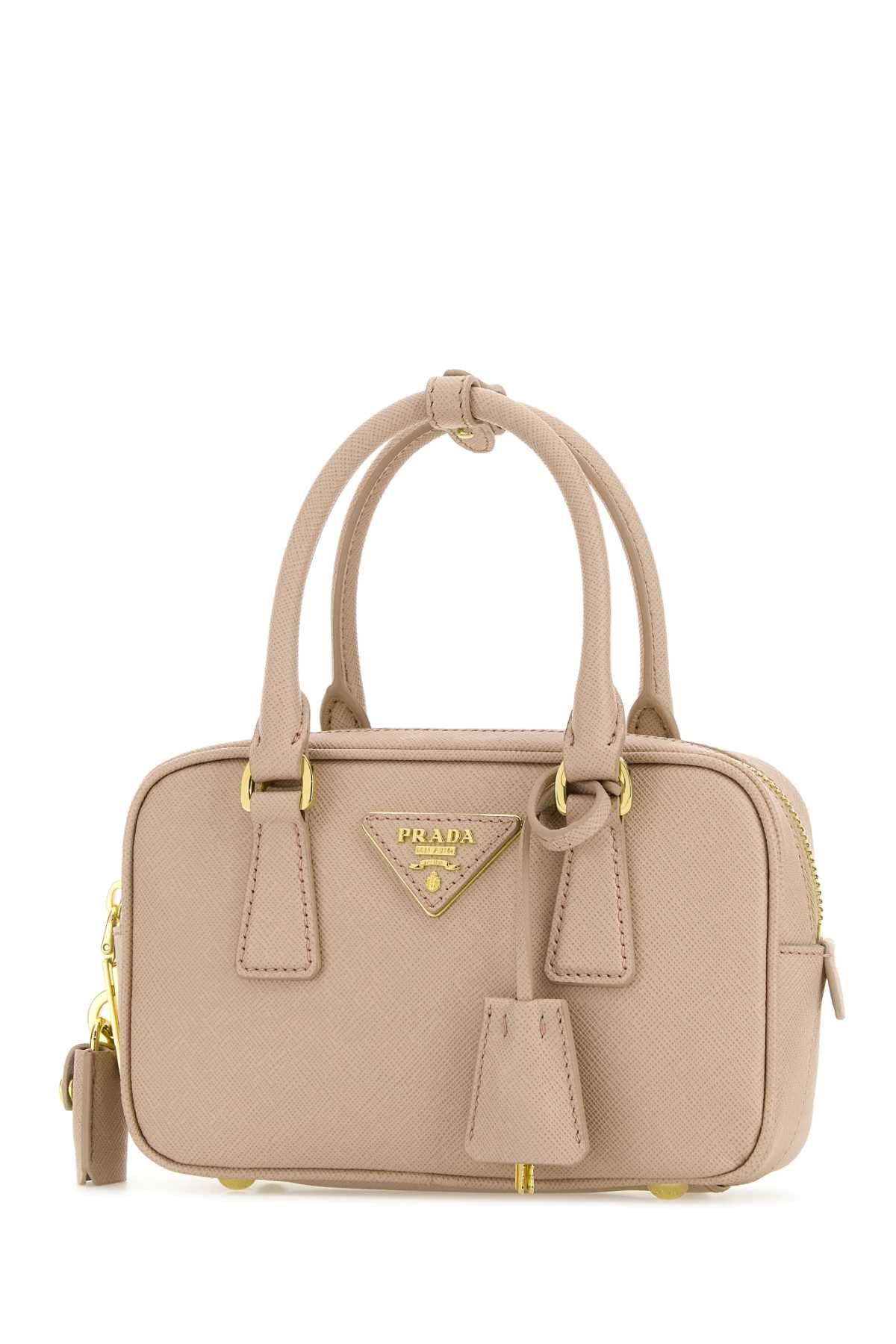 Prada Sand Leather Handbag Size ONE SIZE - 2 Thumbnail