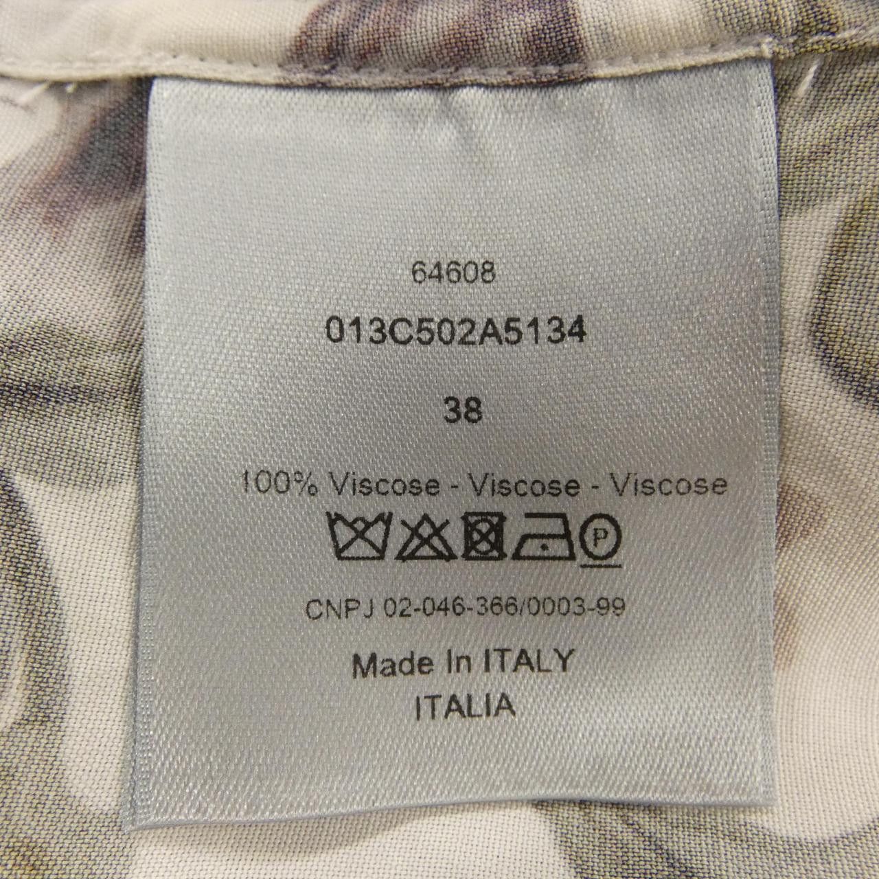 Dior Dior Dior Shirt Textile Dress Shirt 013C502A5134 DUTY FREE for USA Size ONE SIZE - 3 Thumbnail