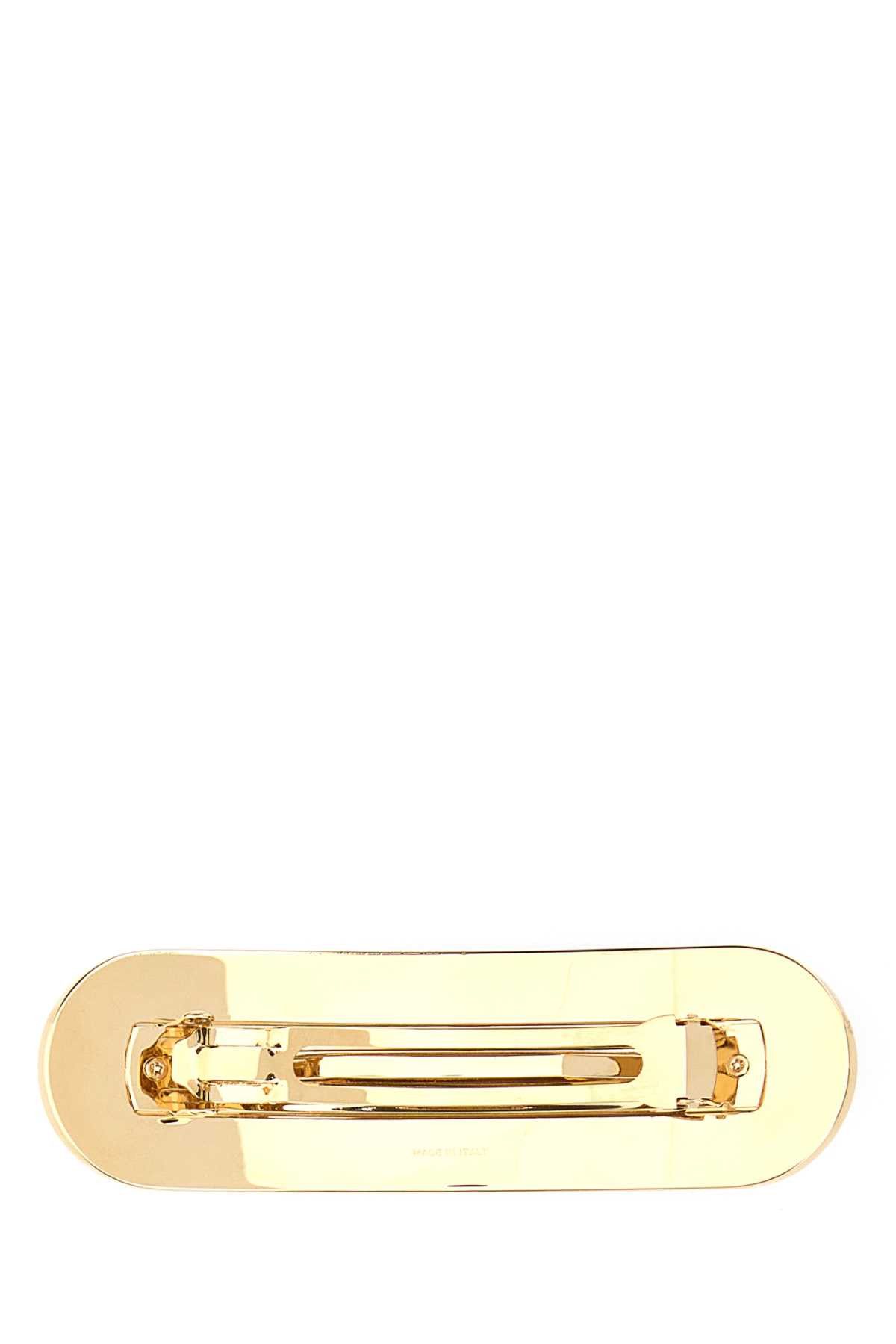 Prada Gold Metal Hair Clip Size ONE SIZE - 2 Thumbnail