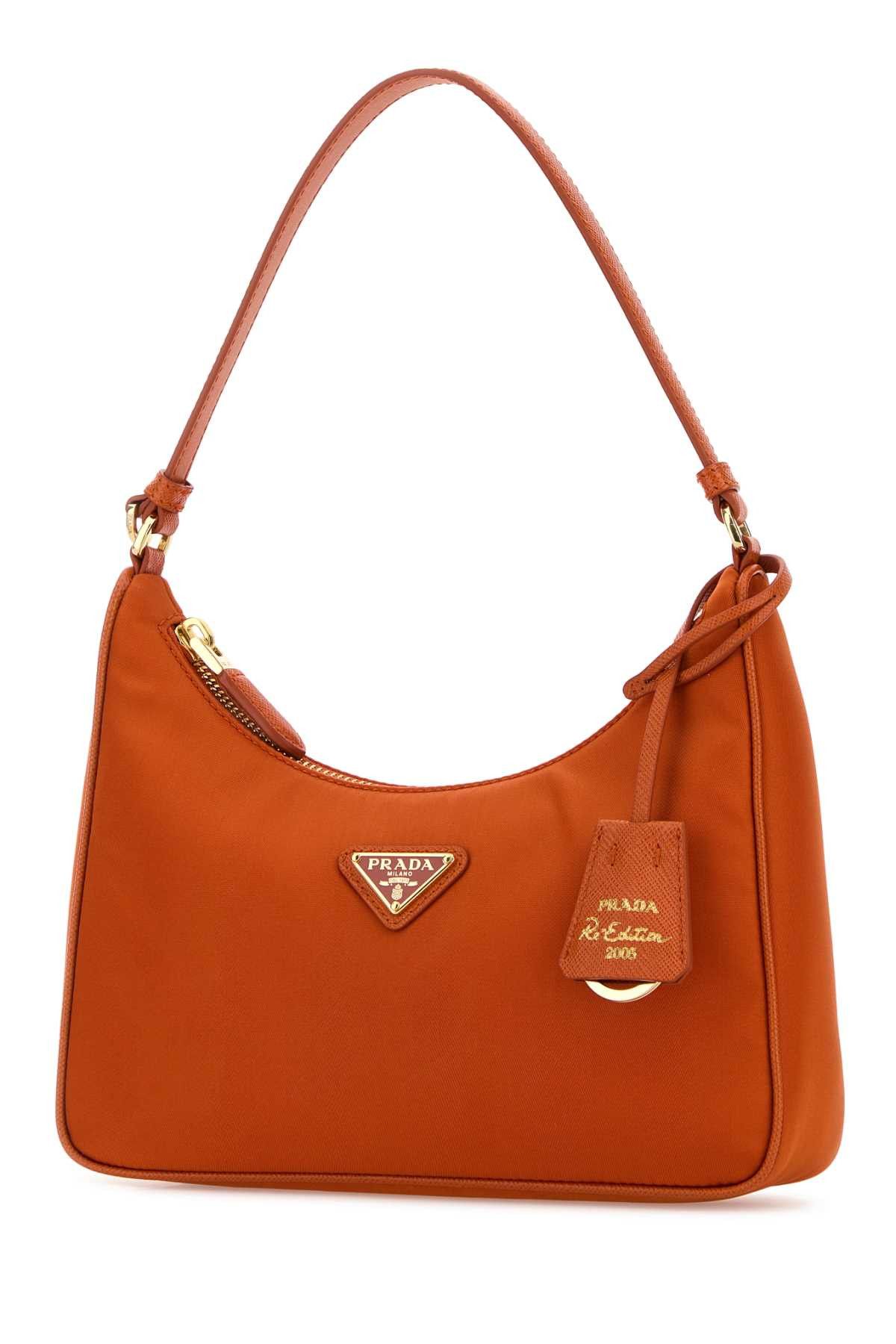 Prada Orange Re-Nylon Prada Re-Edition 2005 Shoulder Bag Size ONE SIZE - 2 Thumbnail