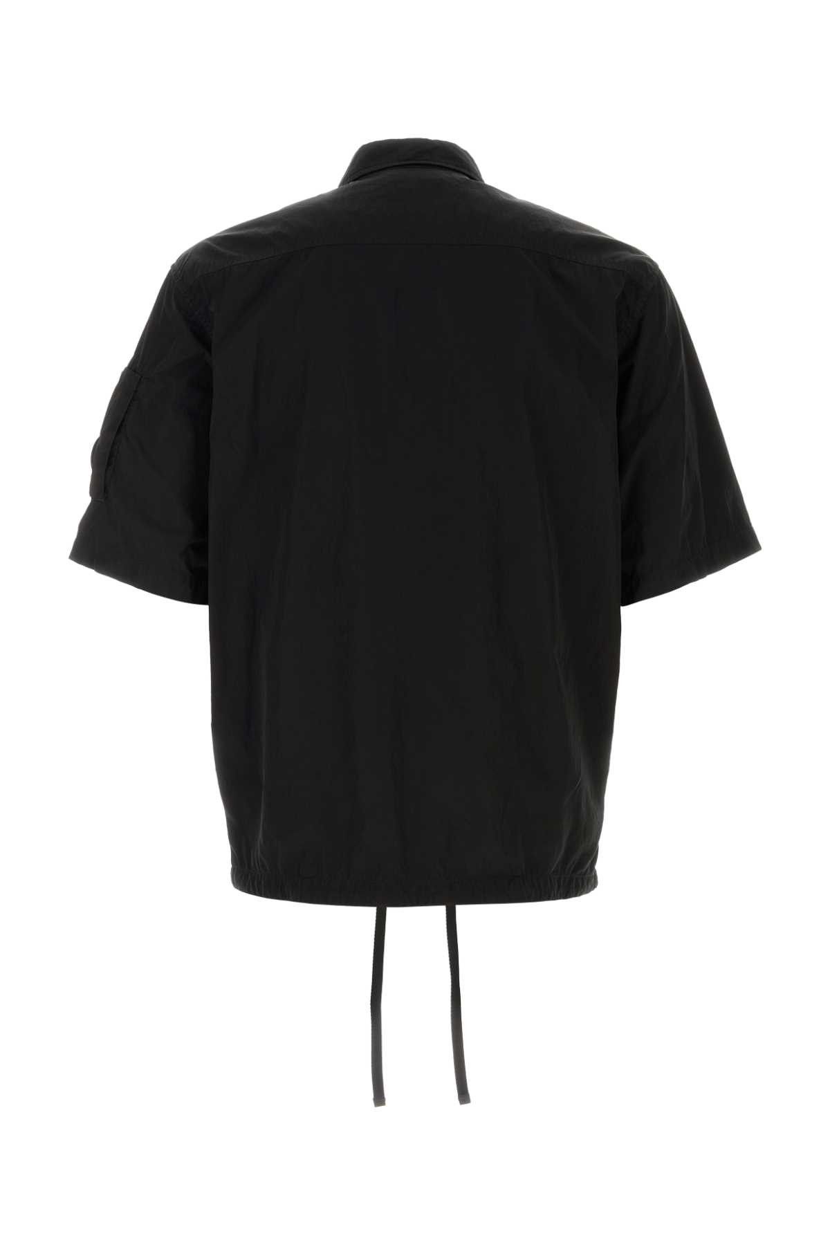 C.P. Company Black Nylon Shirt Size US L / EU 52-54 / 3 - 2 Thumbnail