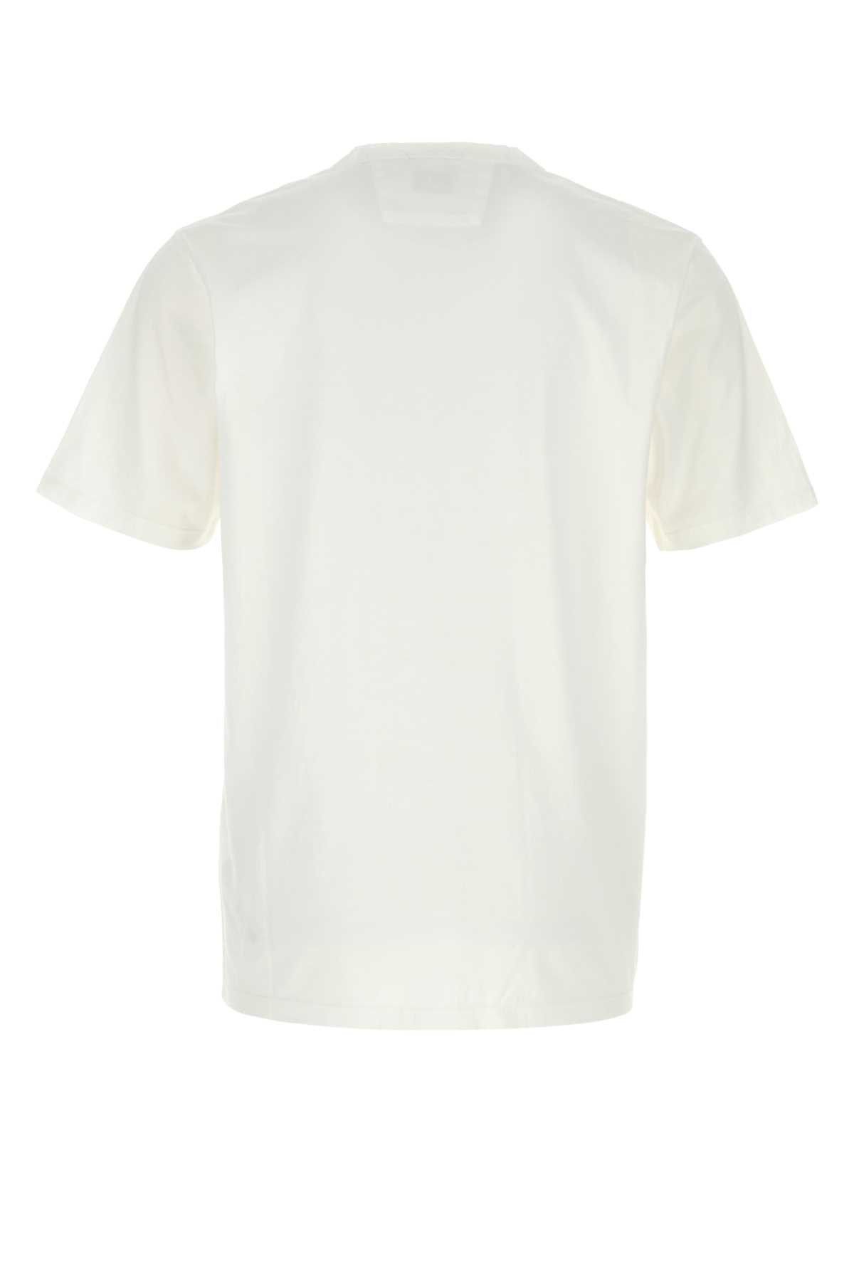 C.P. Company White Cotton T-Shirt Size US S / EU 44-46 / 1 - 2 Thumbnail