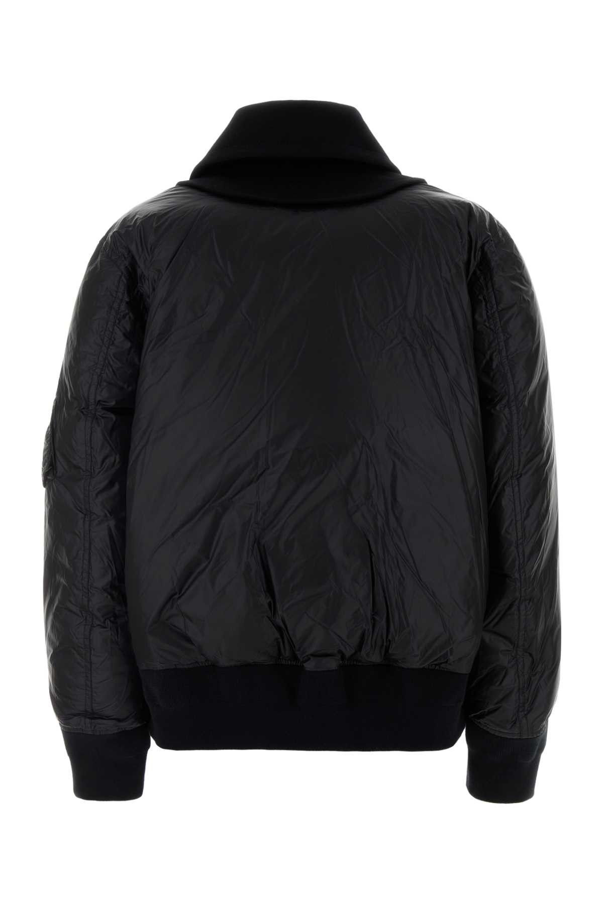 Sacai Black Nylon Sown Jacket Size M / US 6-8 / IT 42-44 - 2 Thumbnail