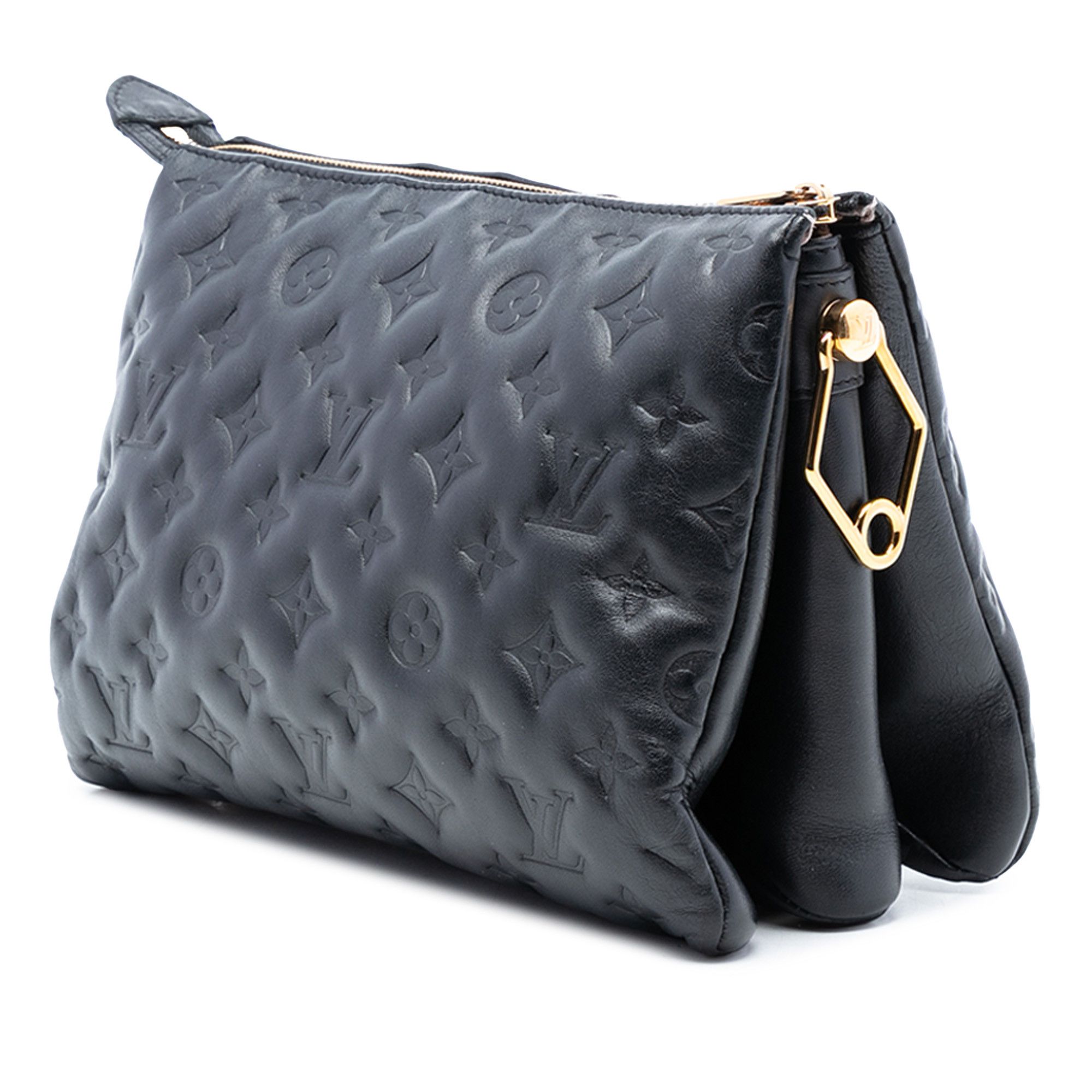 Louis Vuitton Louis Vuitton Monogram Embossed Puffy Lambskin Coussin PM Size ONE SIZE - 2 Thumbnail