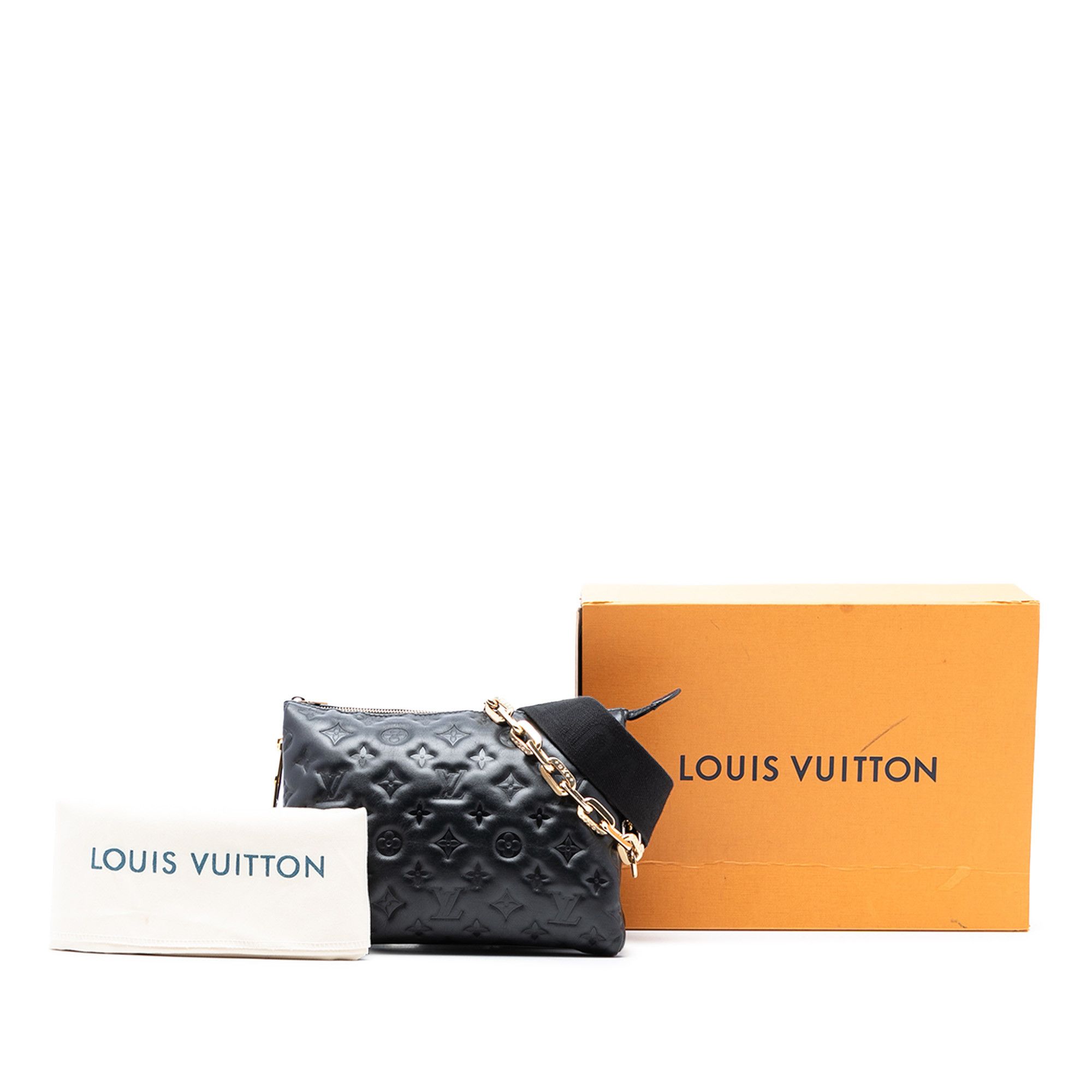 Louis Vuitton Louis Vuitton Monogram Embossed Puffy Lambskin Coussin PM Size ONE SIZE - 7 Thumbnail