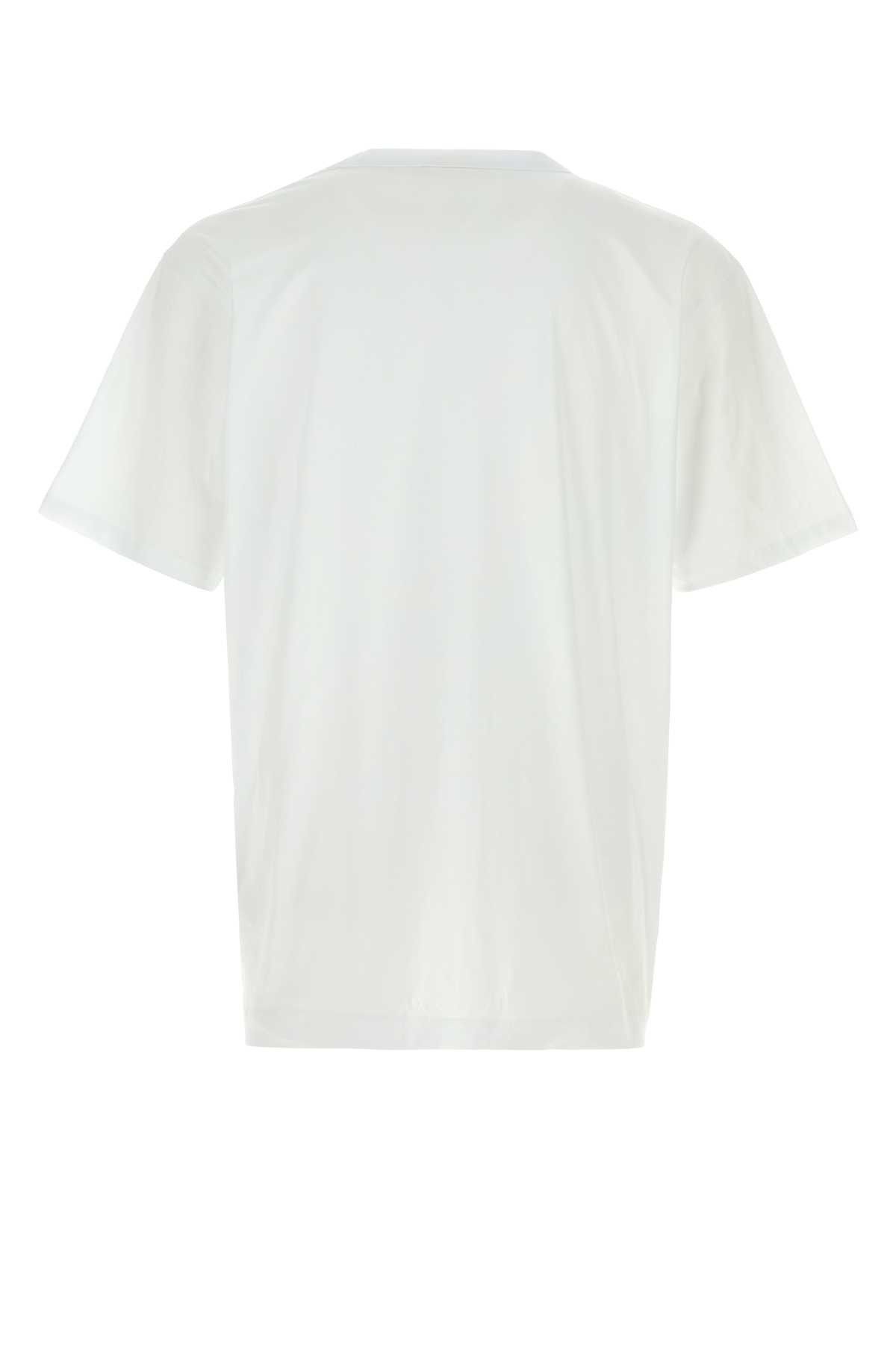 Dries Van Noten White Cotton Heer T-Shirt Size US XL / EU 56 / 4 - 2 Thumbnail