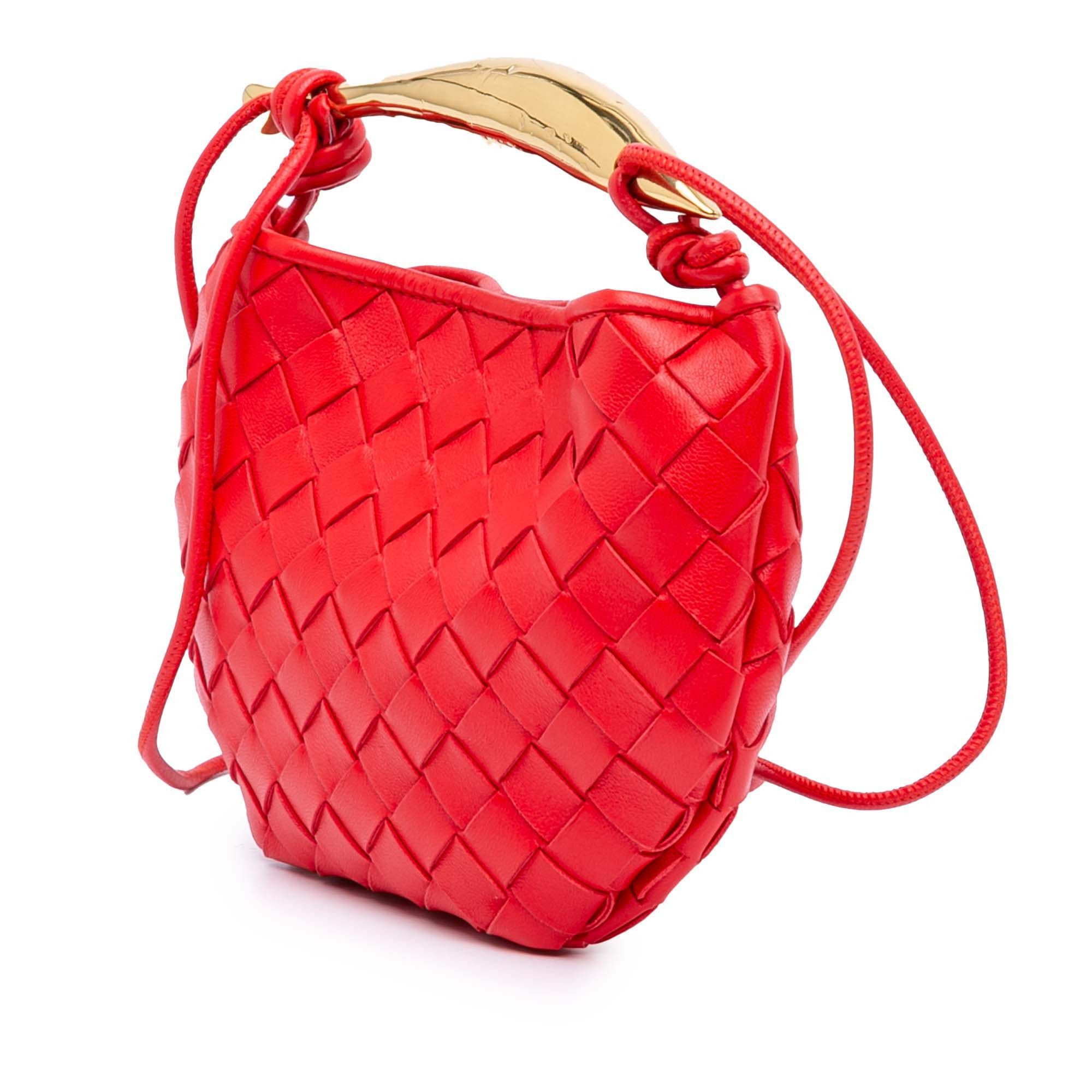 Bottega Veneta Bottega Veneta Baby Lambskin Intrecciato Sardine Size ONE SIZE - 2 Thumbnail